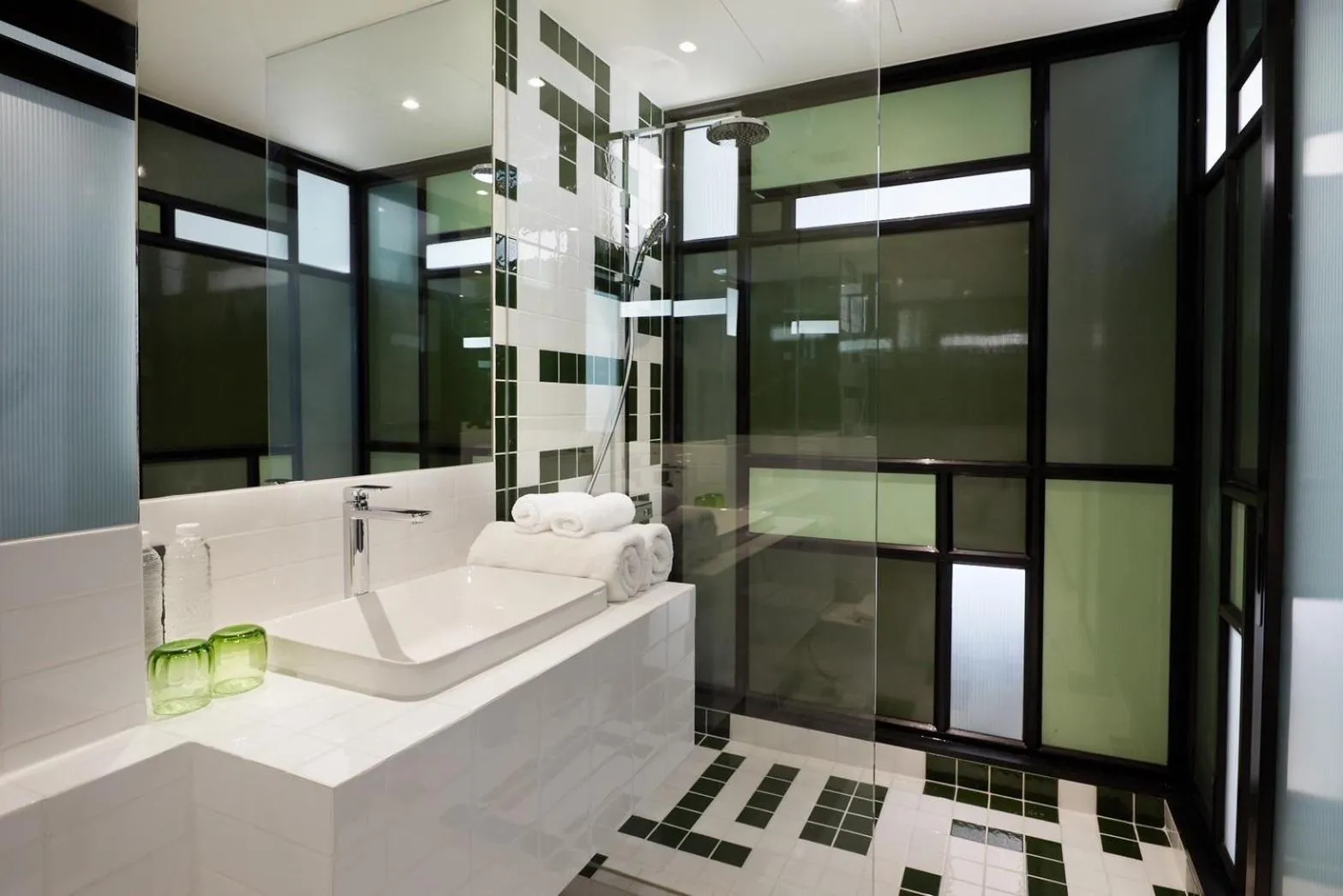 Bathroom in Hotel Sapin