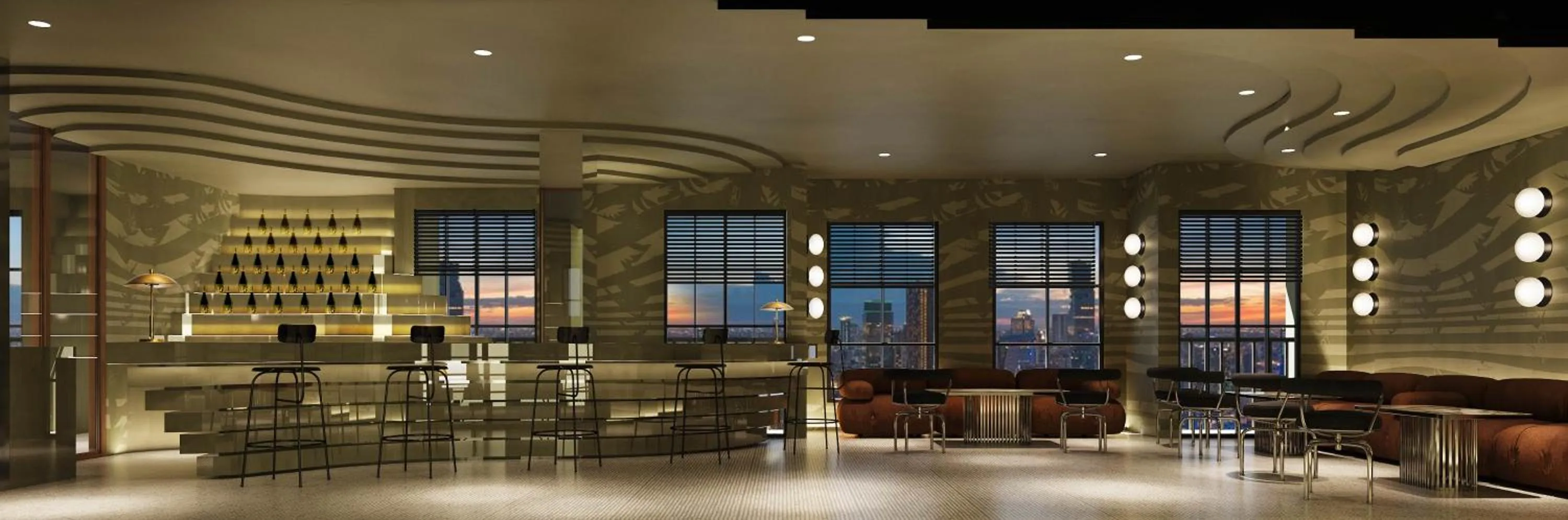 Lounge or bar in Hotel Sapin