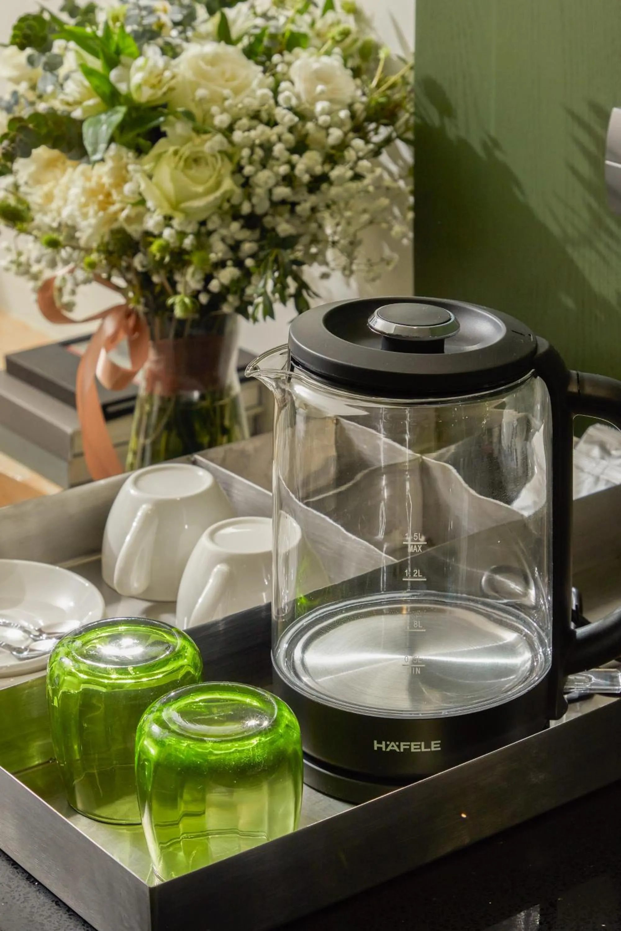 Coffee/tea facilities in Hotel Sapin