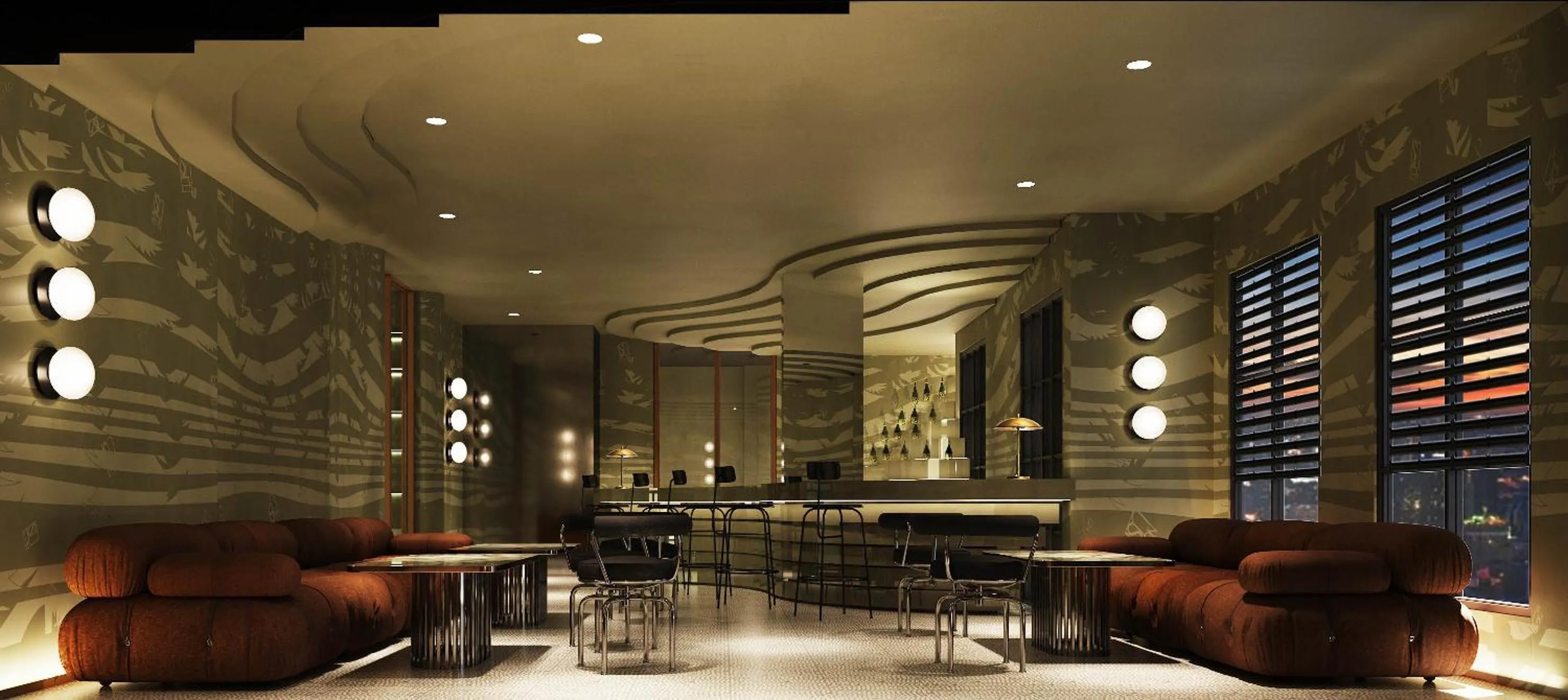 Lounge or bar in Hotel Sapin