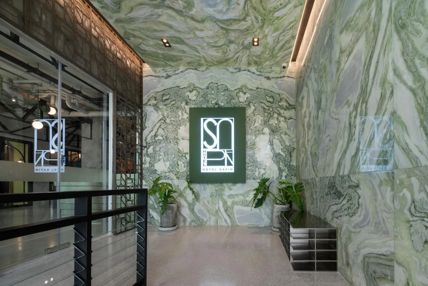 Property building in Hotel Sapin