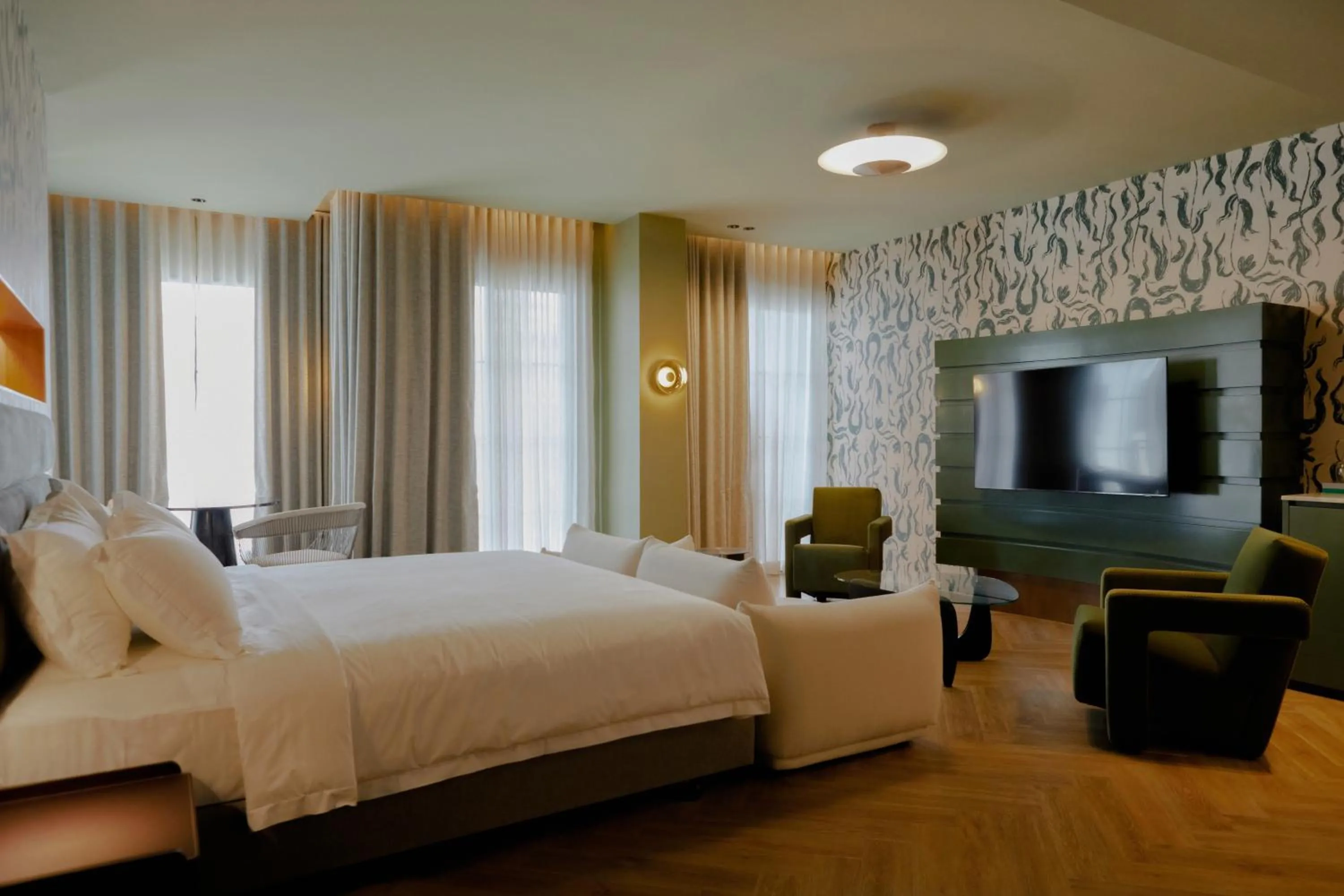 Bedroom, Bed in Hotel Sapin