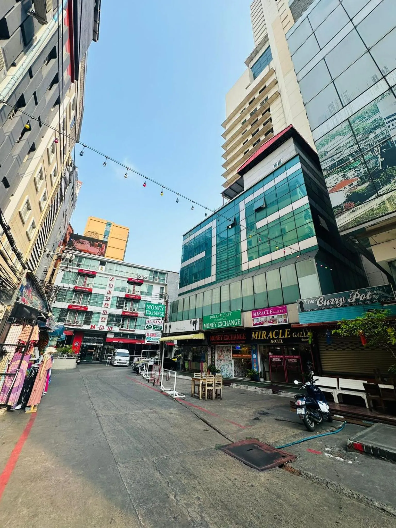 Street view in Miracle Gallery Hotel