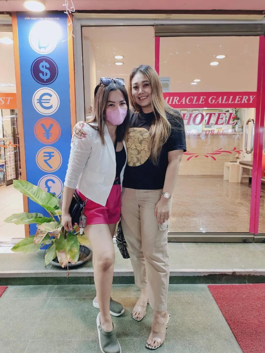 Guests in Miracle Gallery Hotel