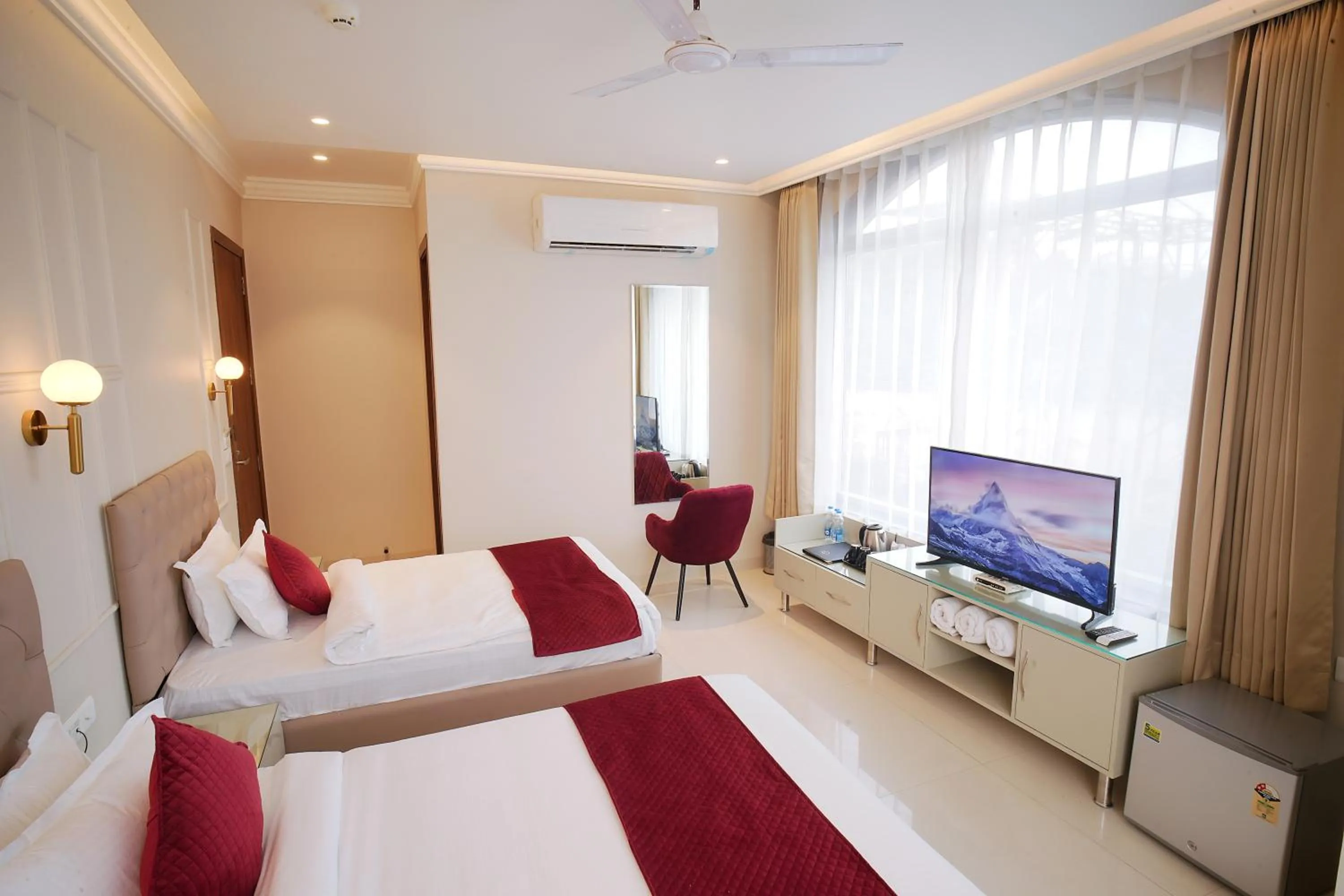 Bed in Hotel Green Land Heights