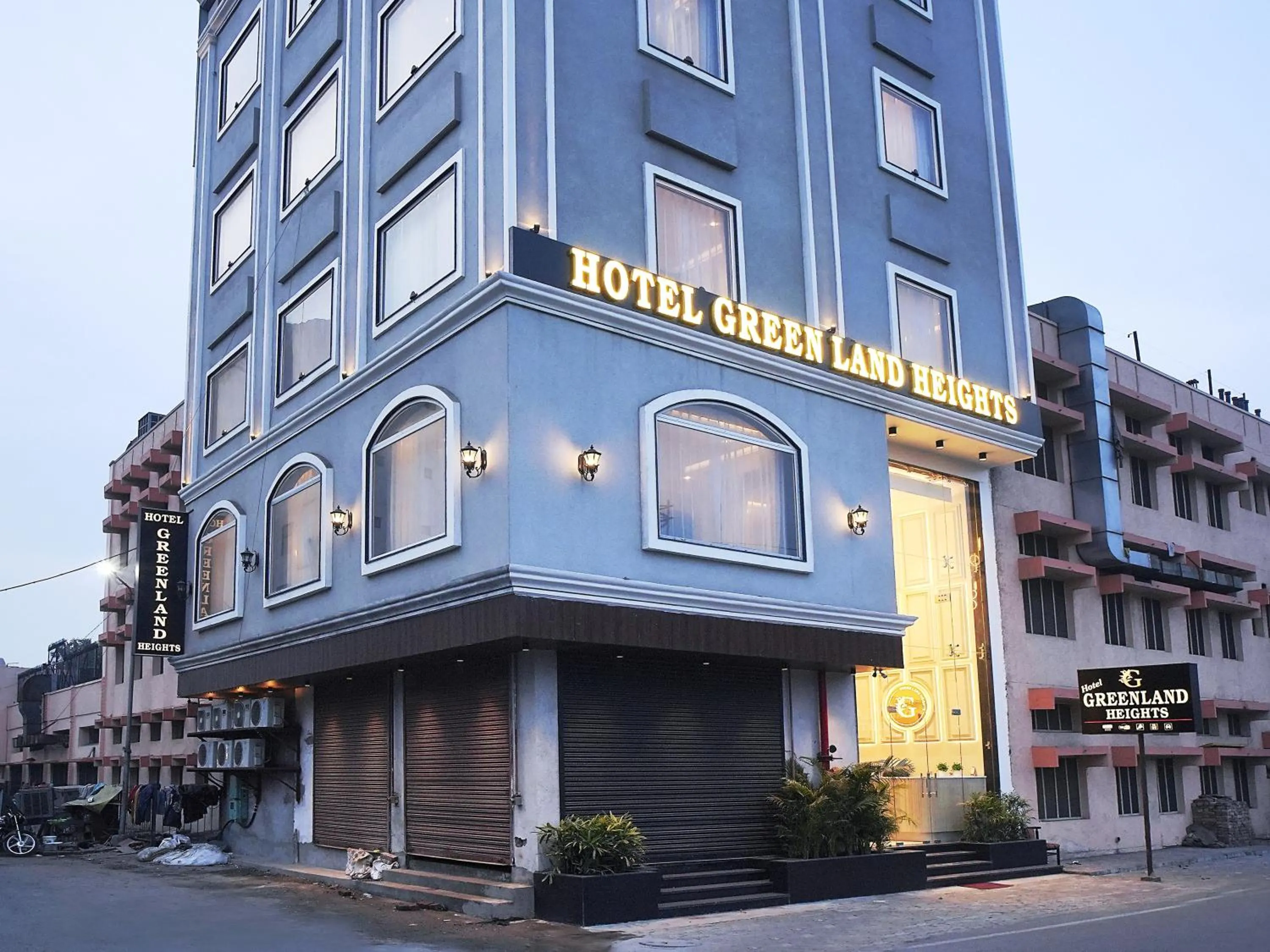 Property building in Hotel Green Land Heights