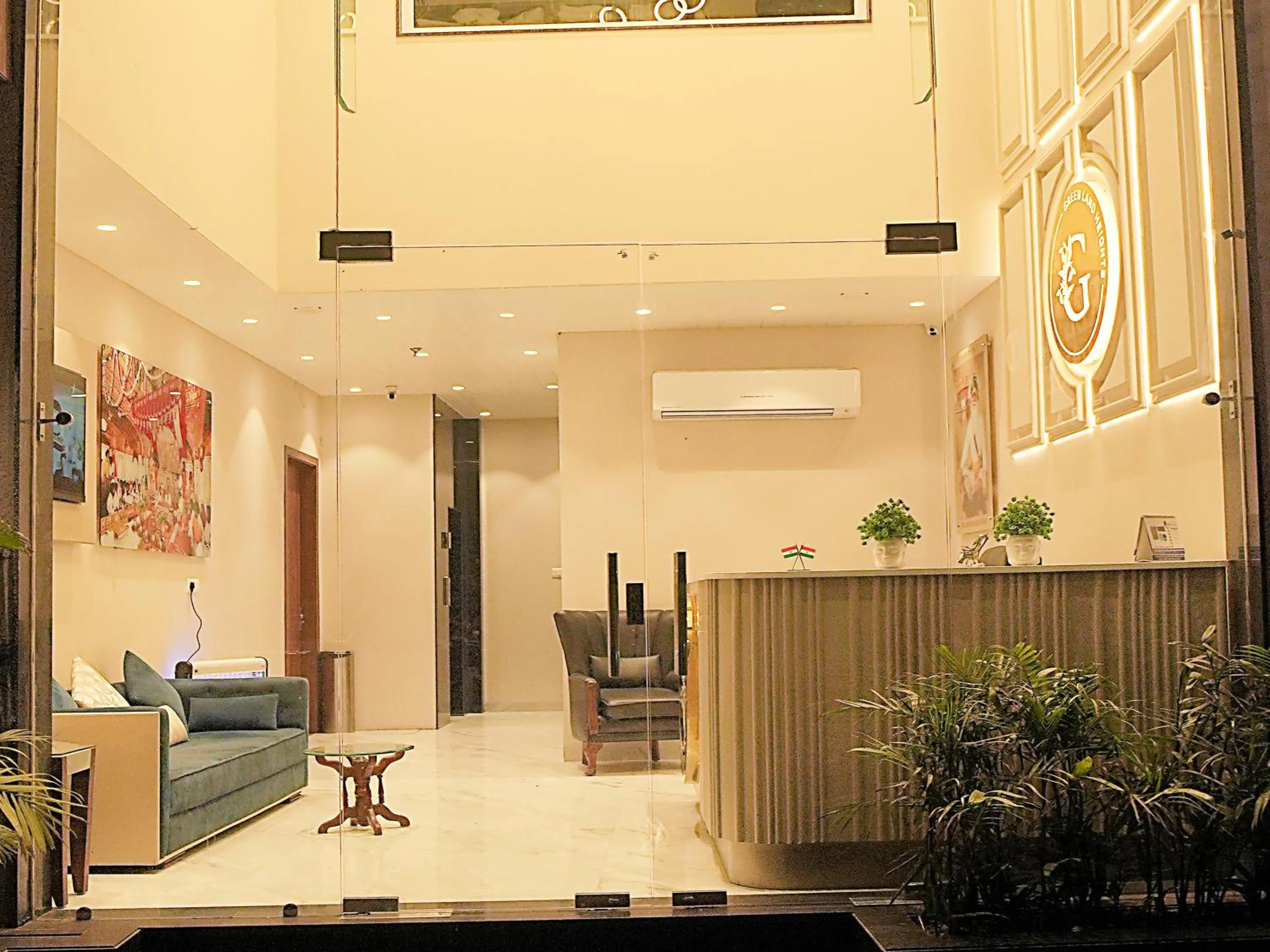 Lobby or reception in Hotel Green Land Heights