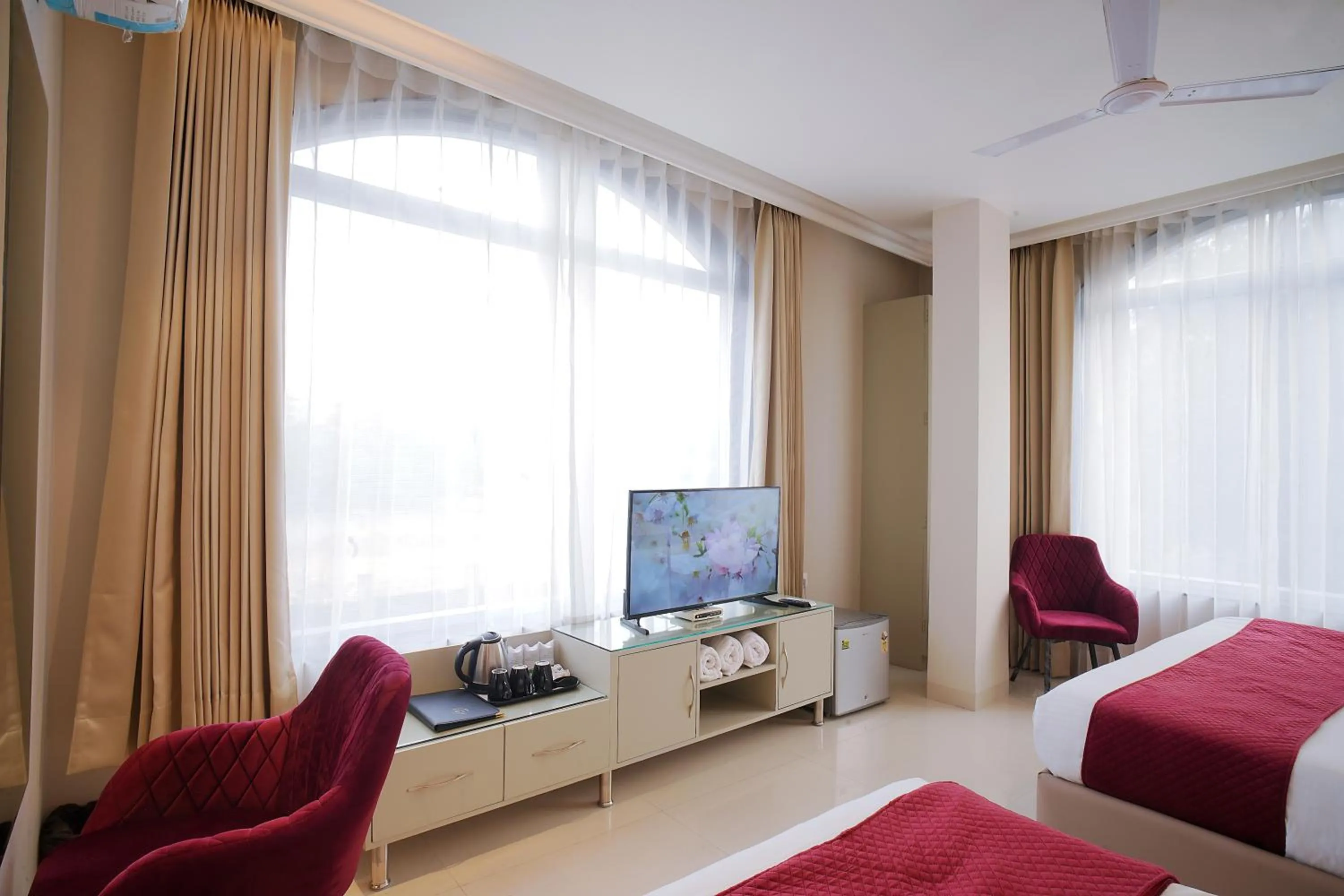 Bed in Hotel Green Land Heights