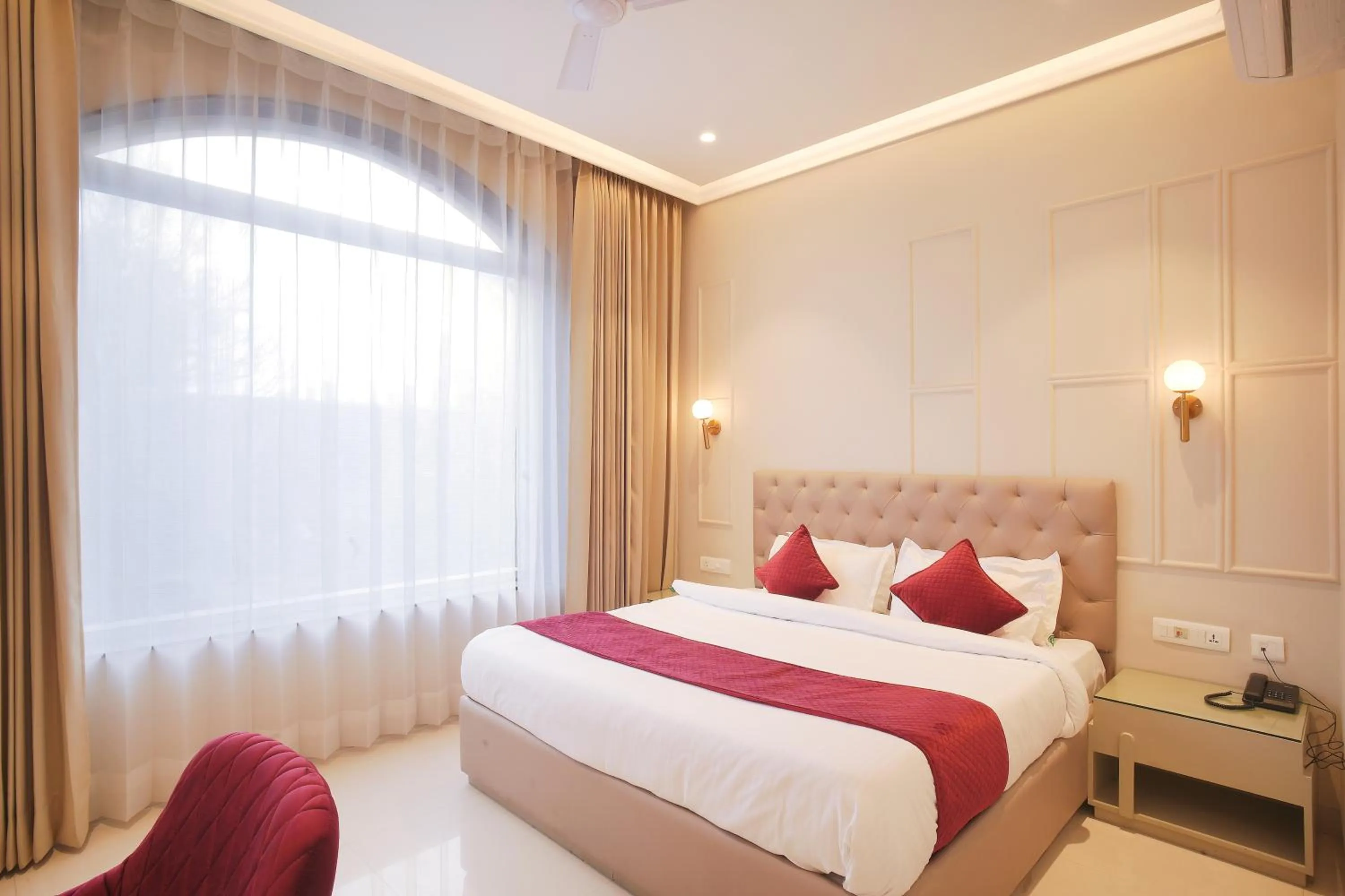 Bed in Hotel Green Land Heights