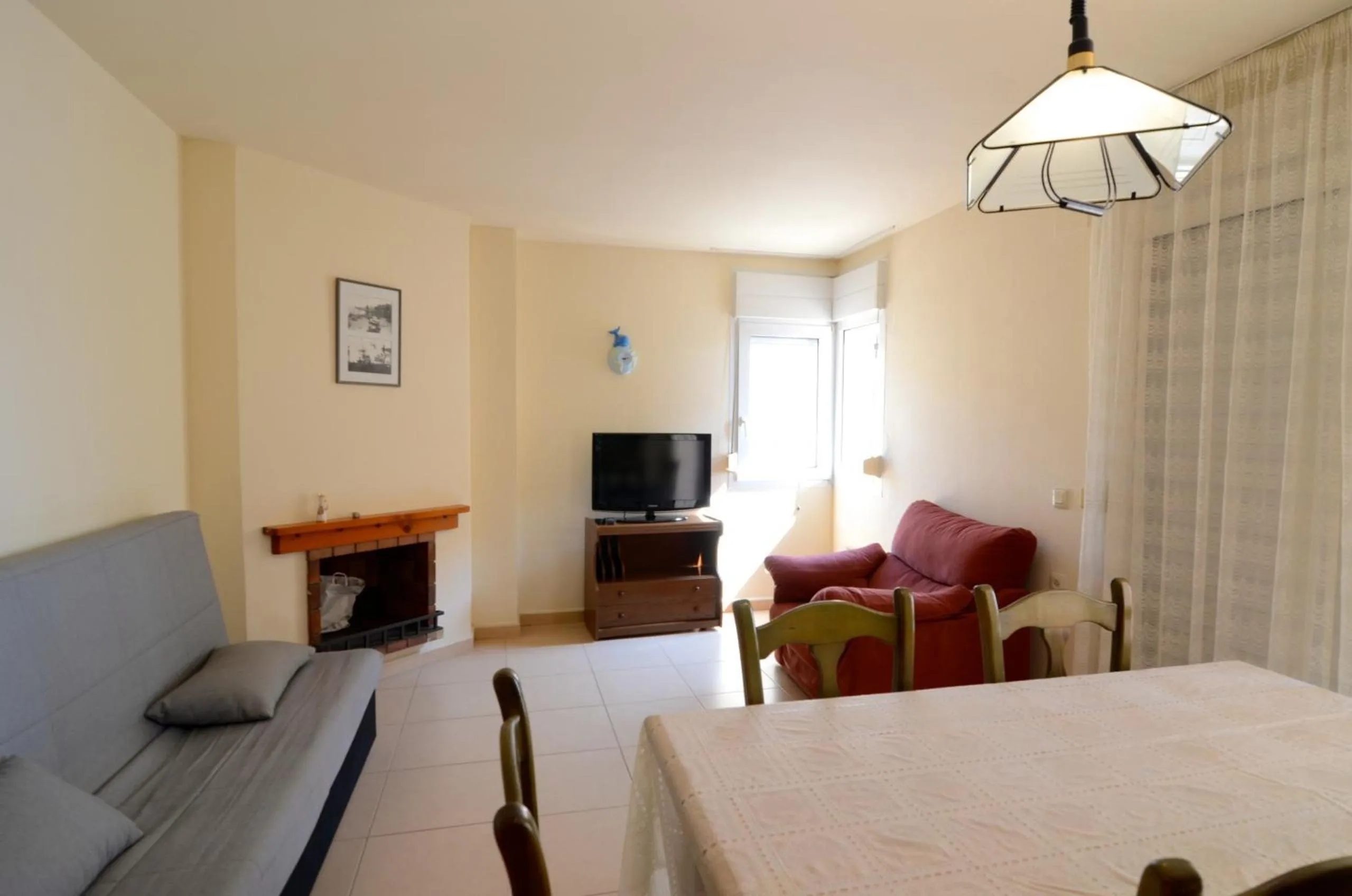 Dining area, Bed in Terrassa del Mar 6-1-B