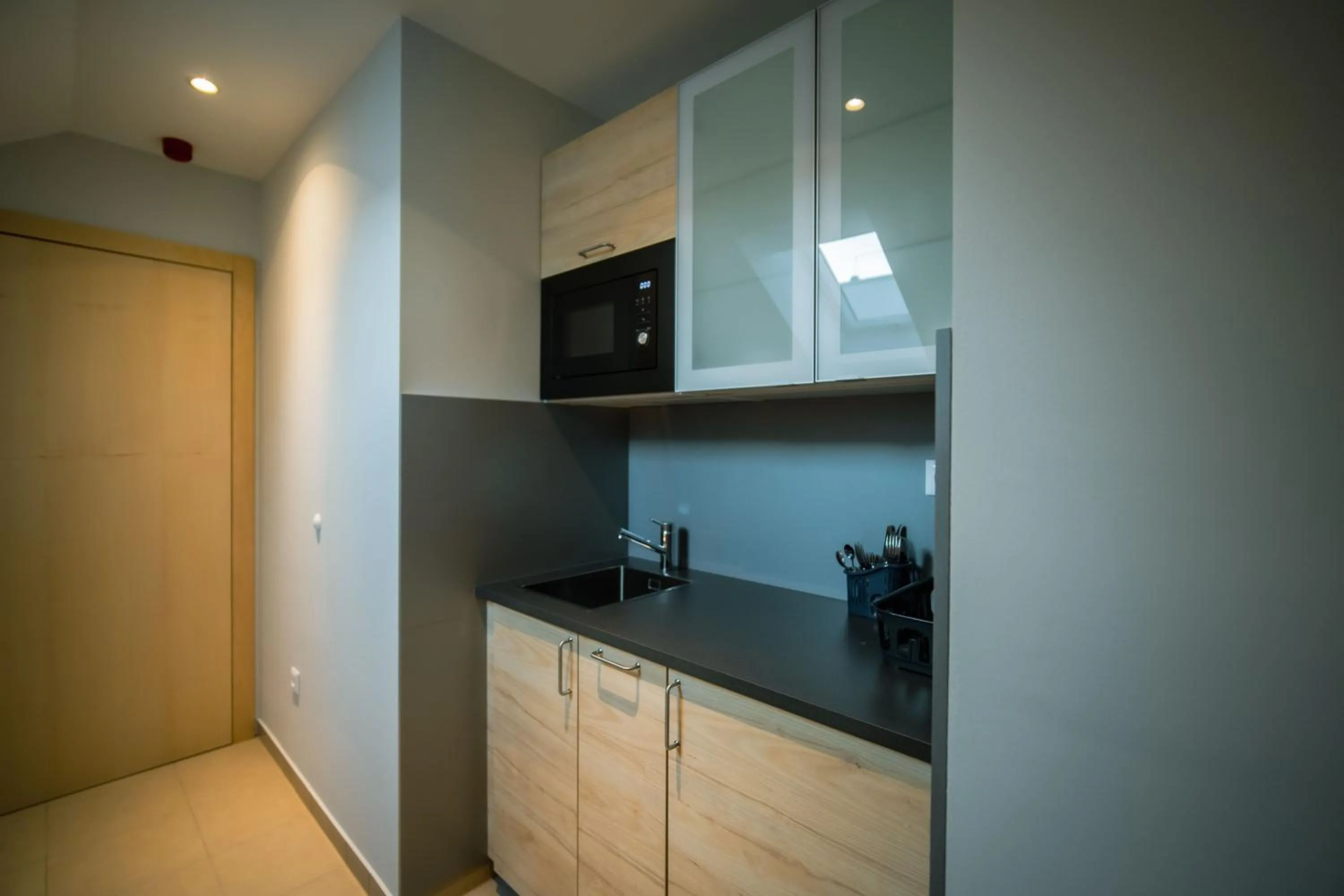 Kitchen or kitchenette in Eleven Business & Sport Hotel