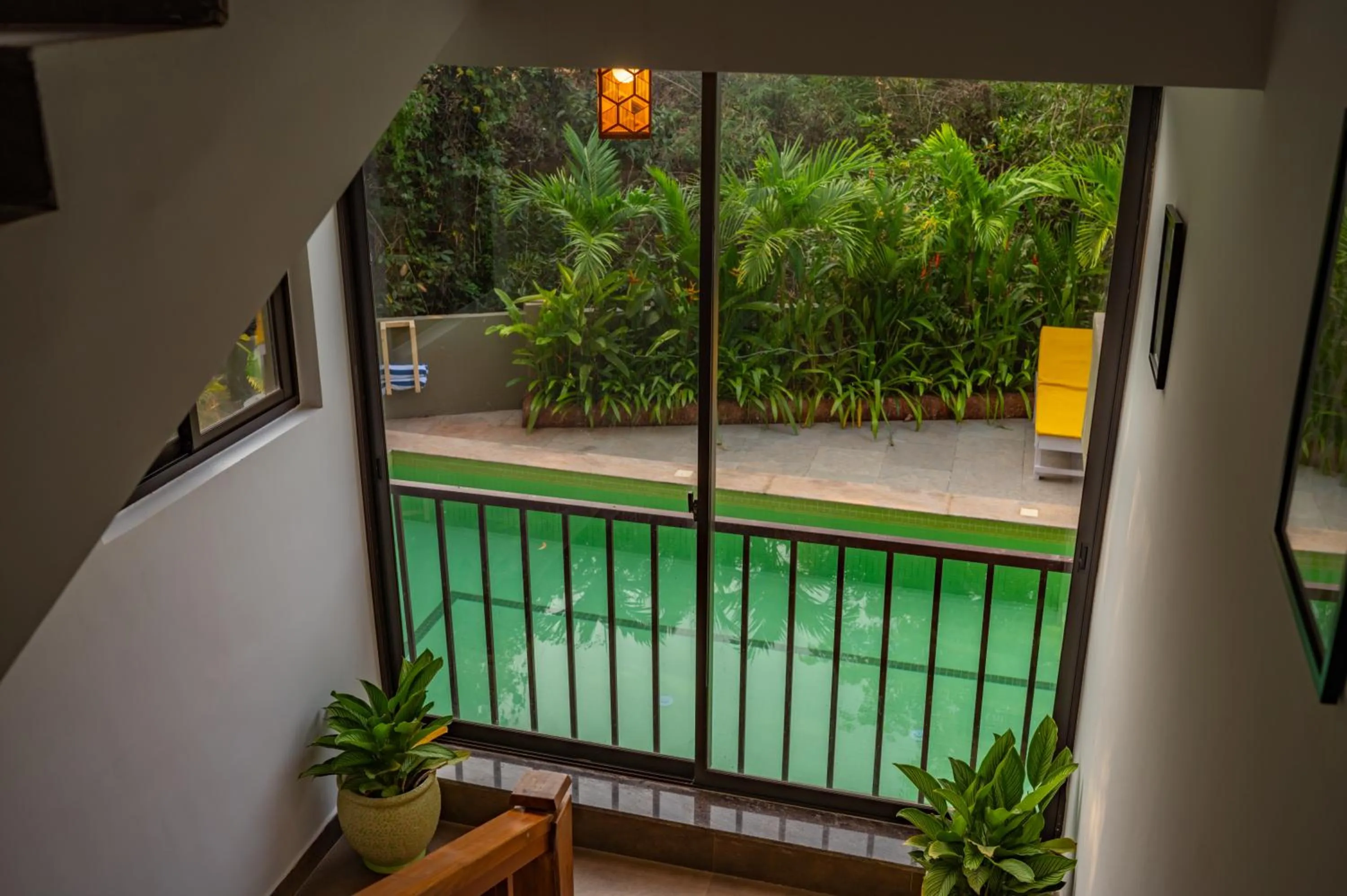 View (from property/room) in Locomo Boutique, Morjim - Cozy tropical stay, near beach