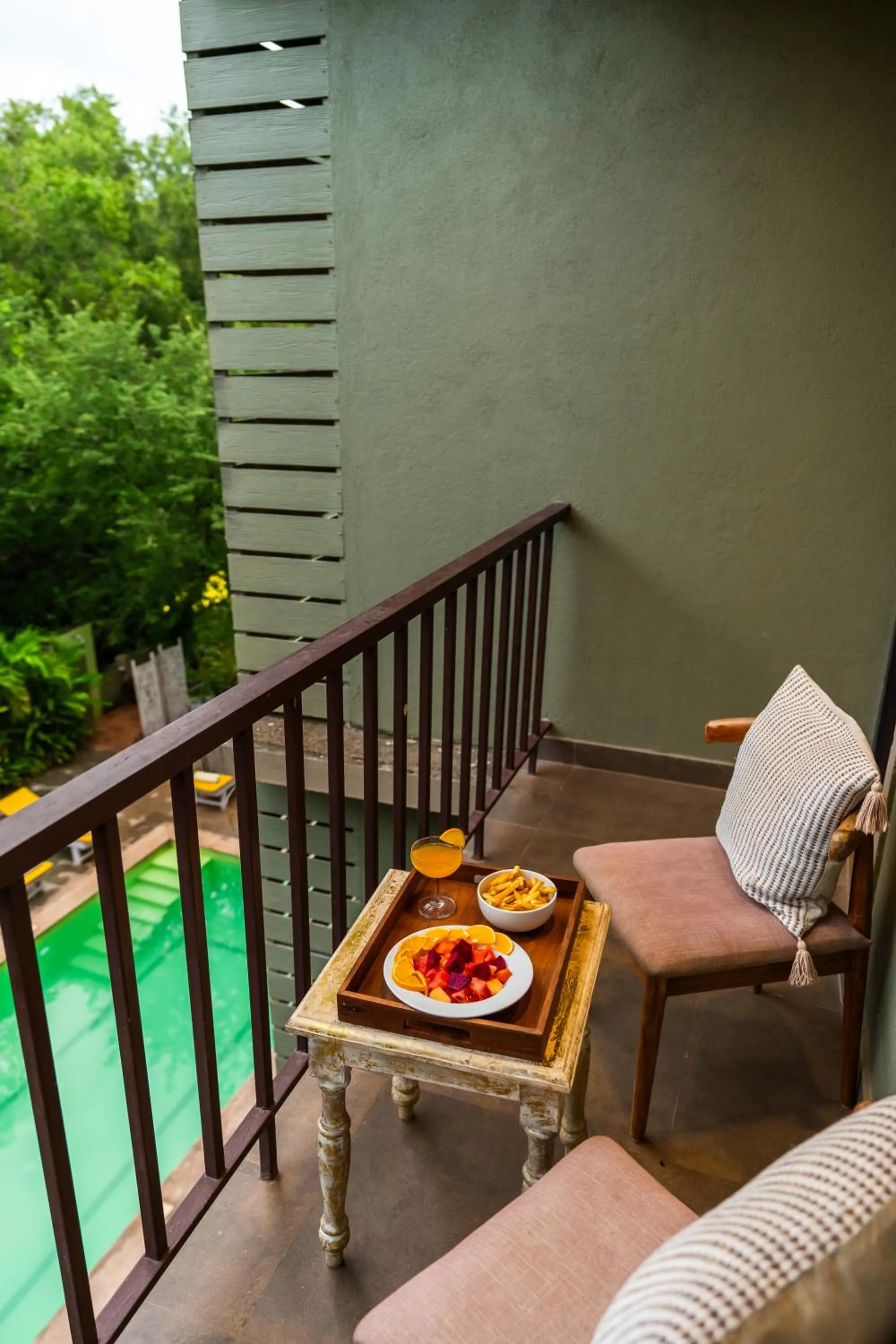View (from property/room) in Locomo Boutique, Morjim - Cozy tropical stay, near beach