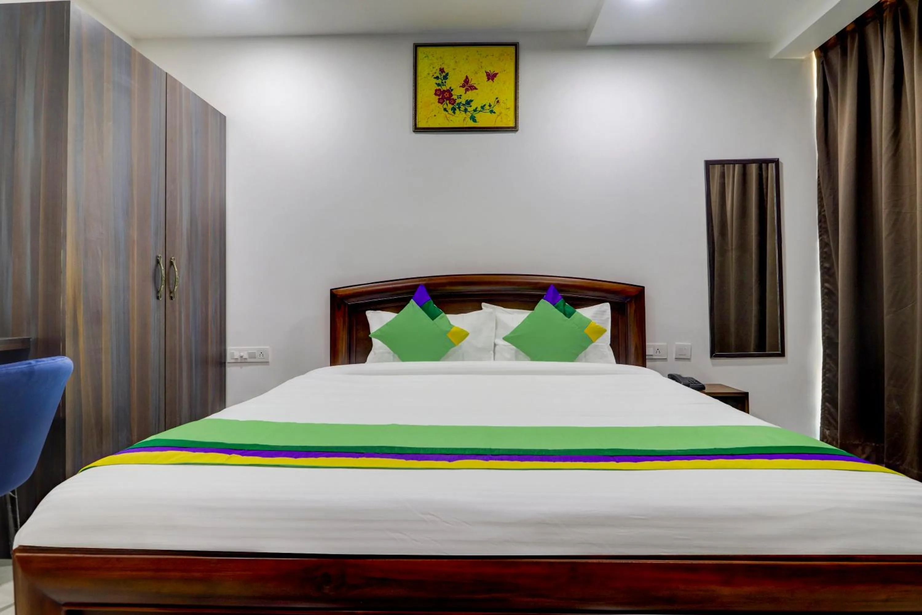 Bedroom, Bed in Treebo Destination Inn