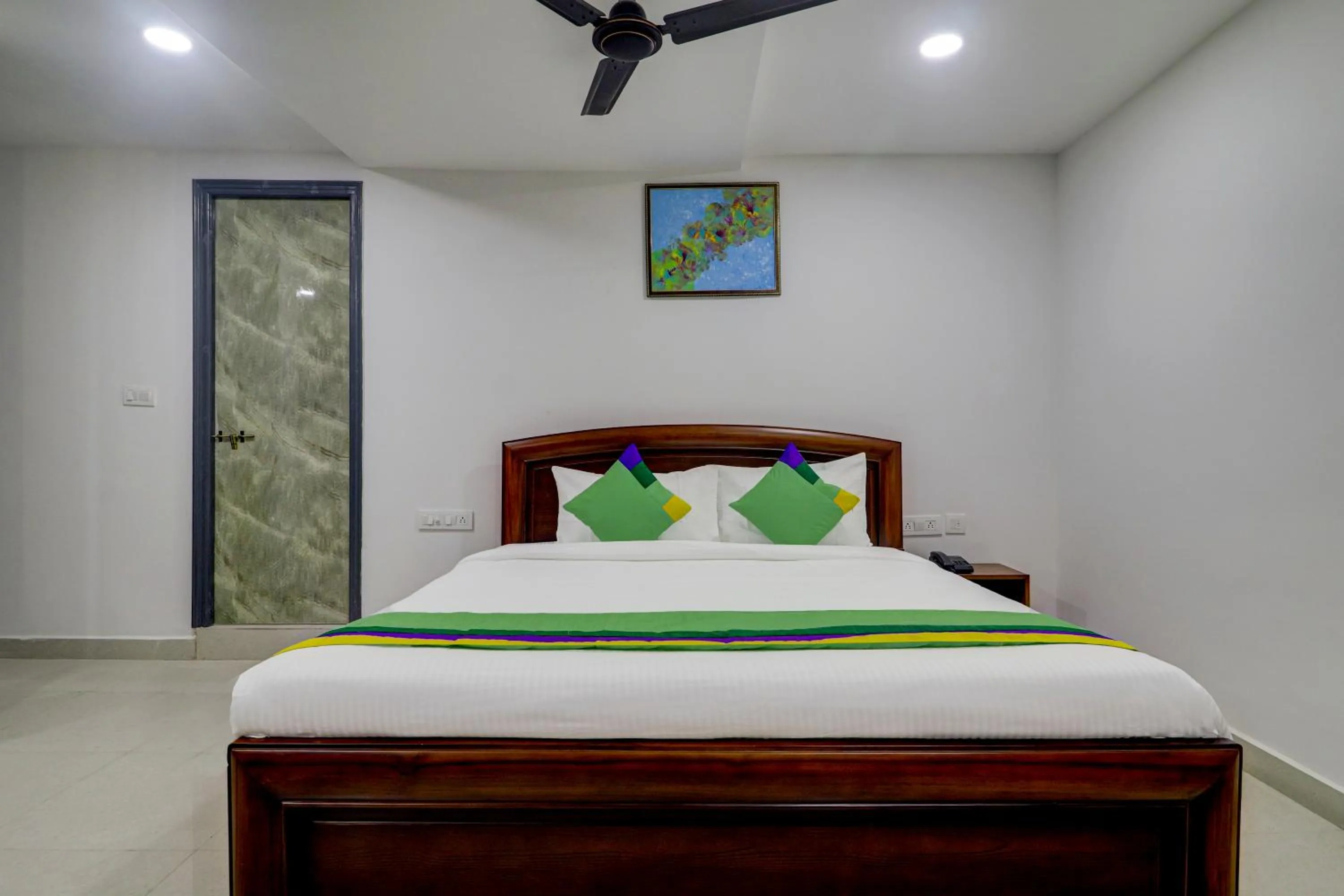 Bedroom, Bed in Treebo Destination Inn