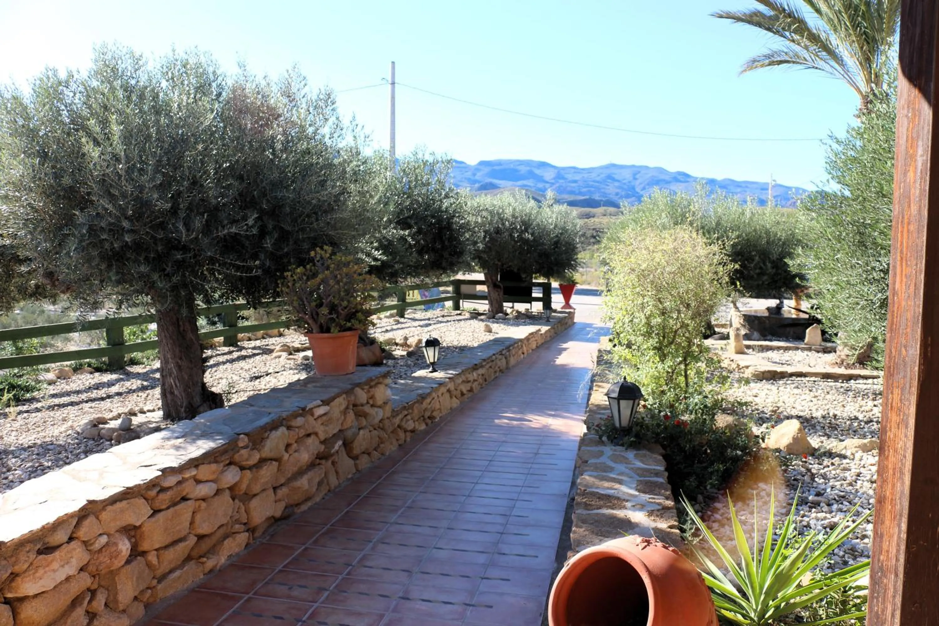 Garden in Hostal Rural Turre