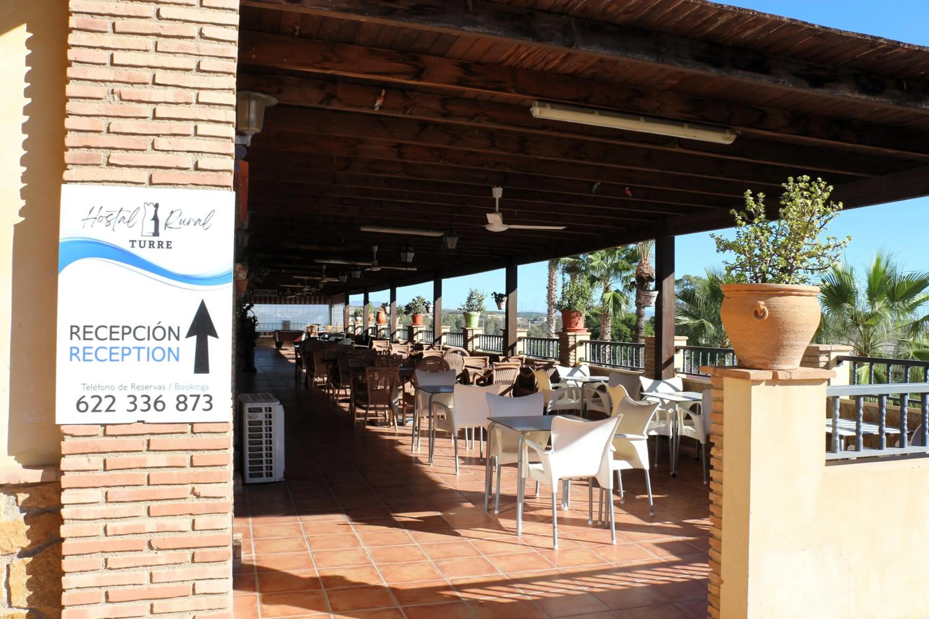 Balcony/Terrace in Hostal Rural Turre