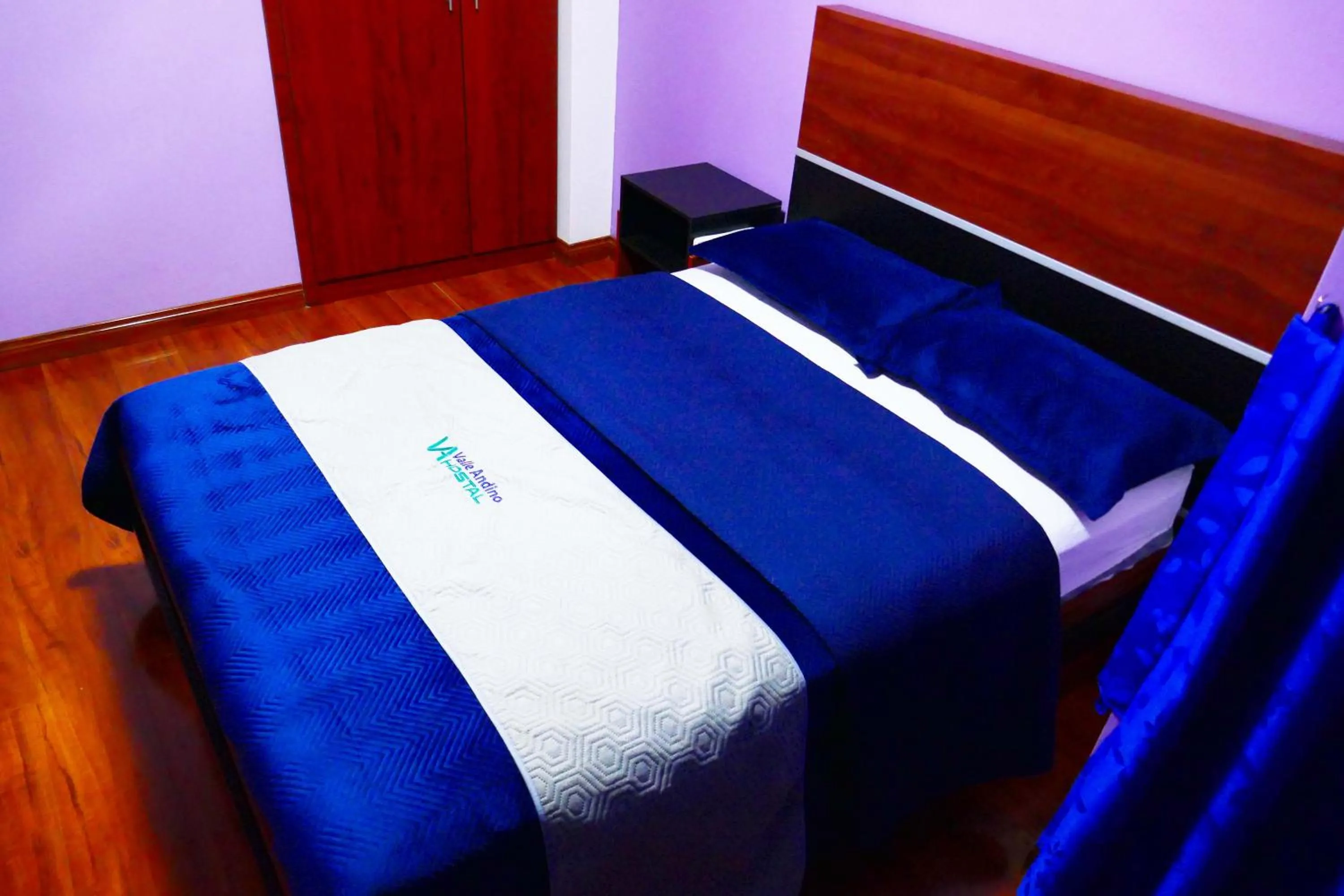 Bed in Hostal Valle Andino