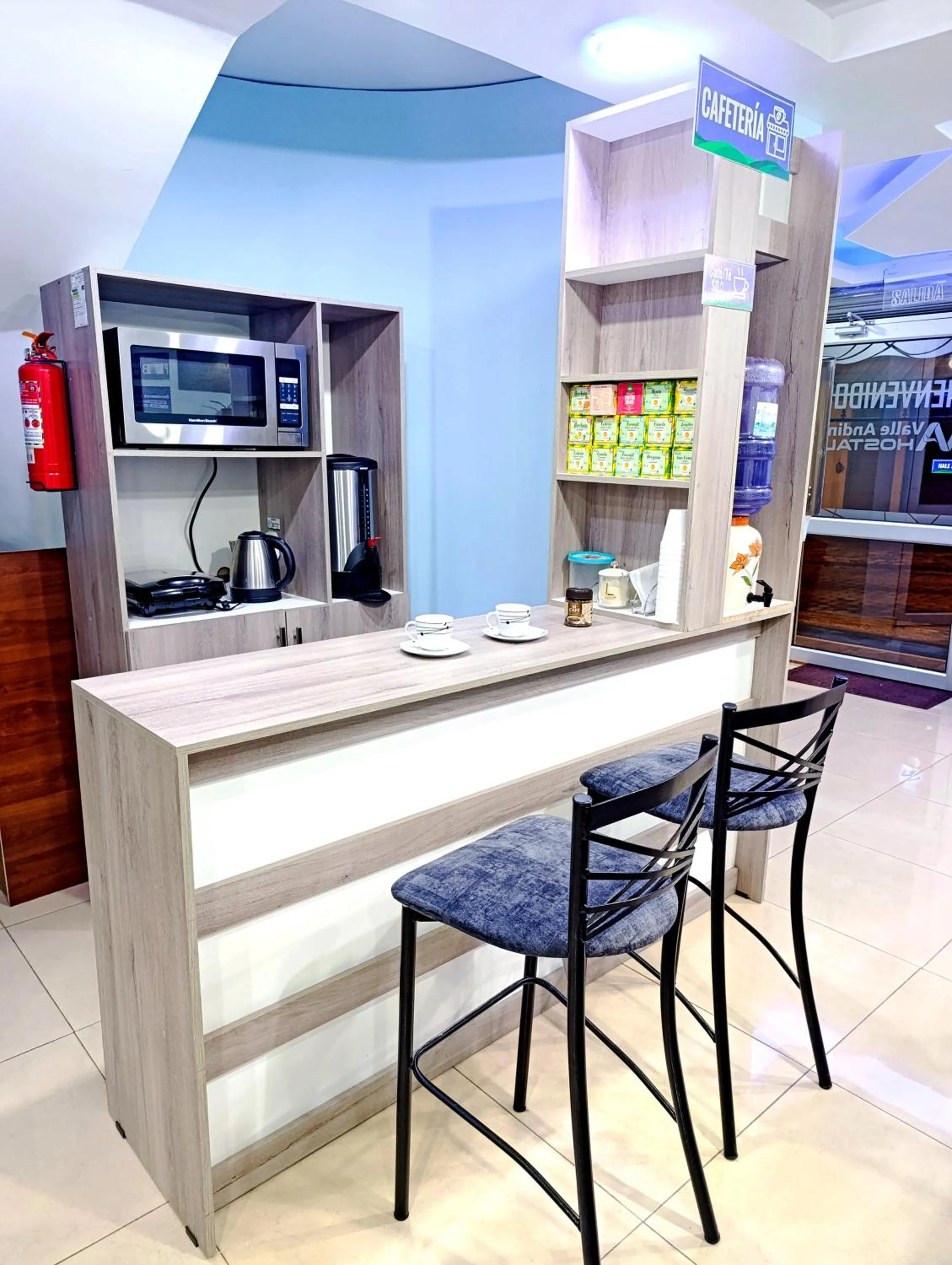 Coffee/tea facilities in Hostal Valle Andino