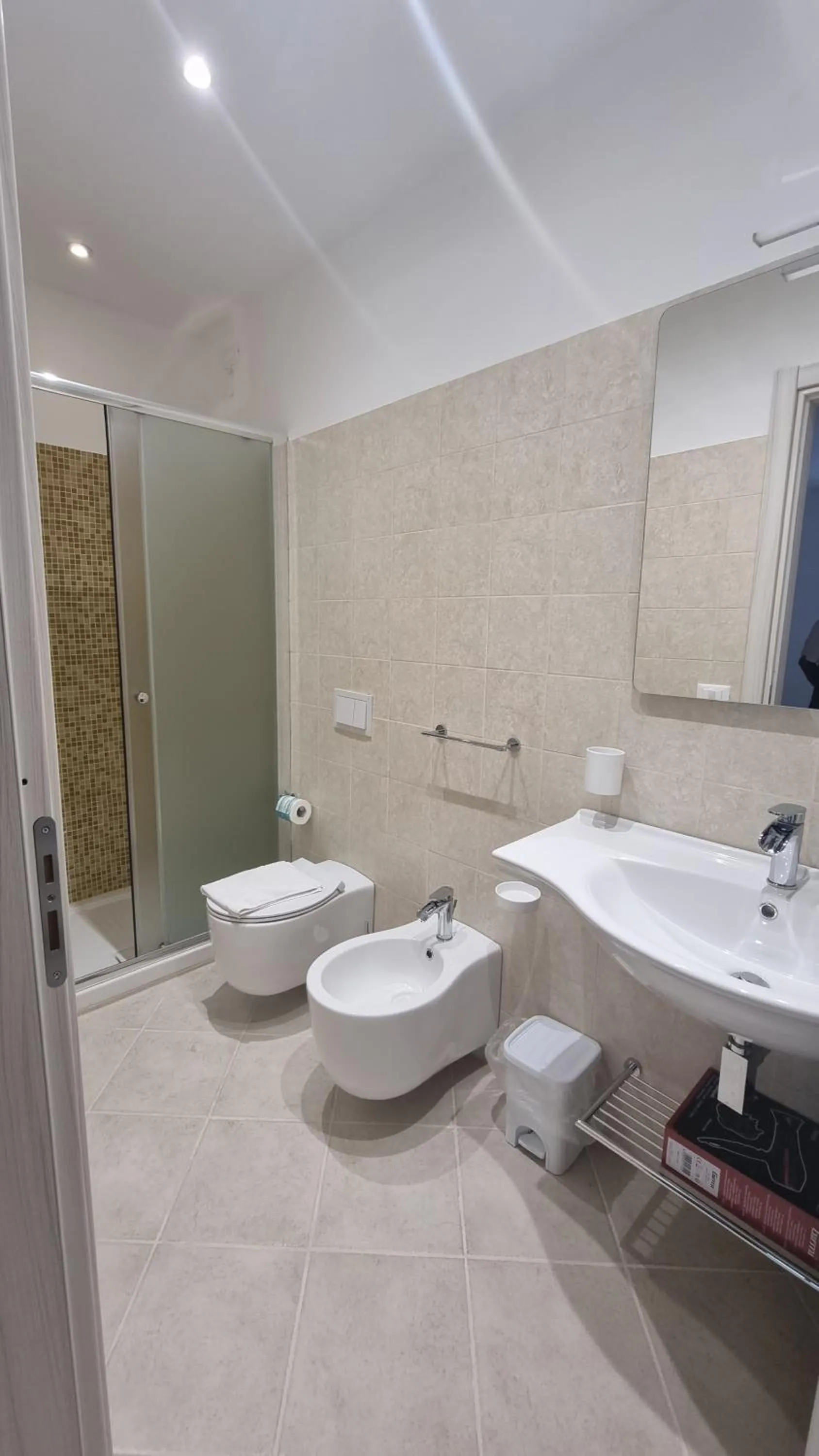 Bathroom in ValGiuSi Resort