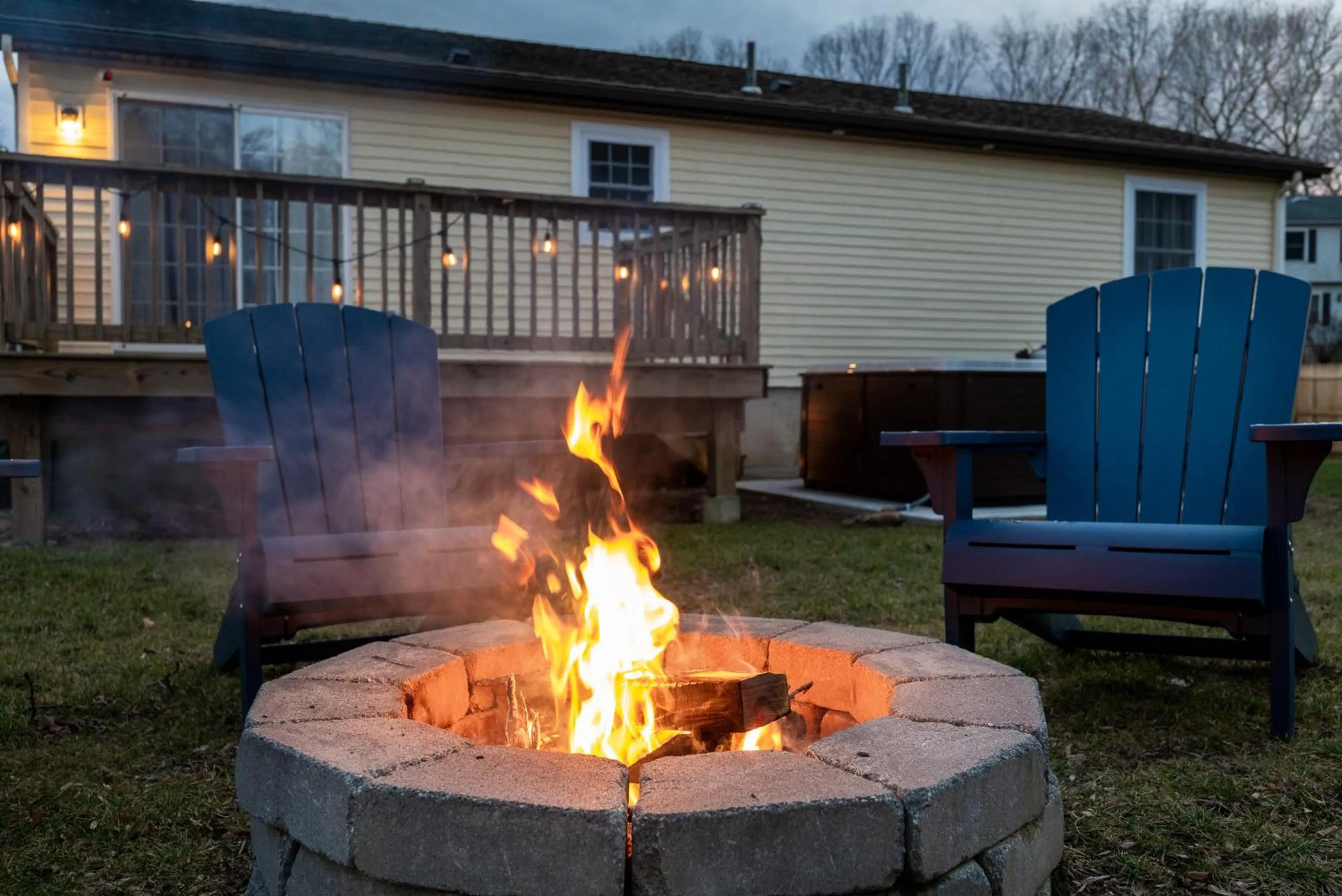 NEW! Updated Mystic Home w/ Sauna, Hot Tub & Deck