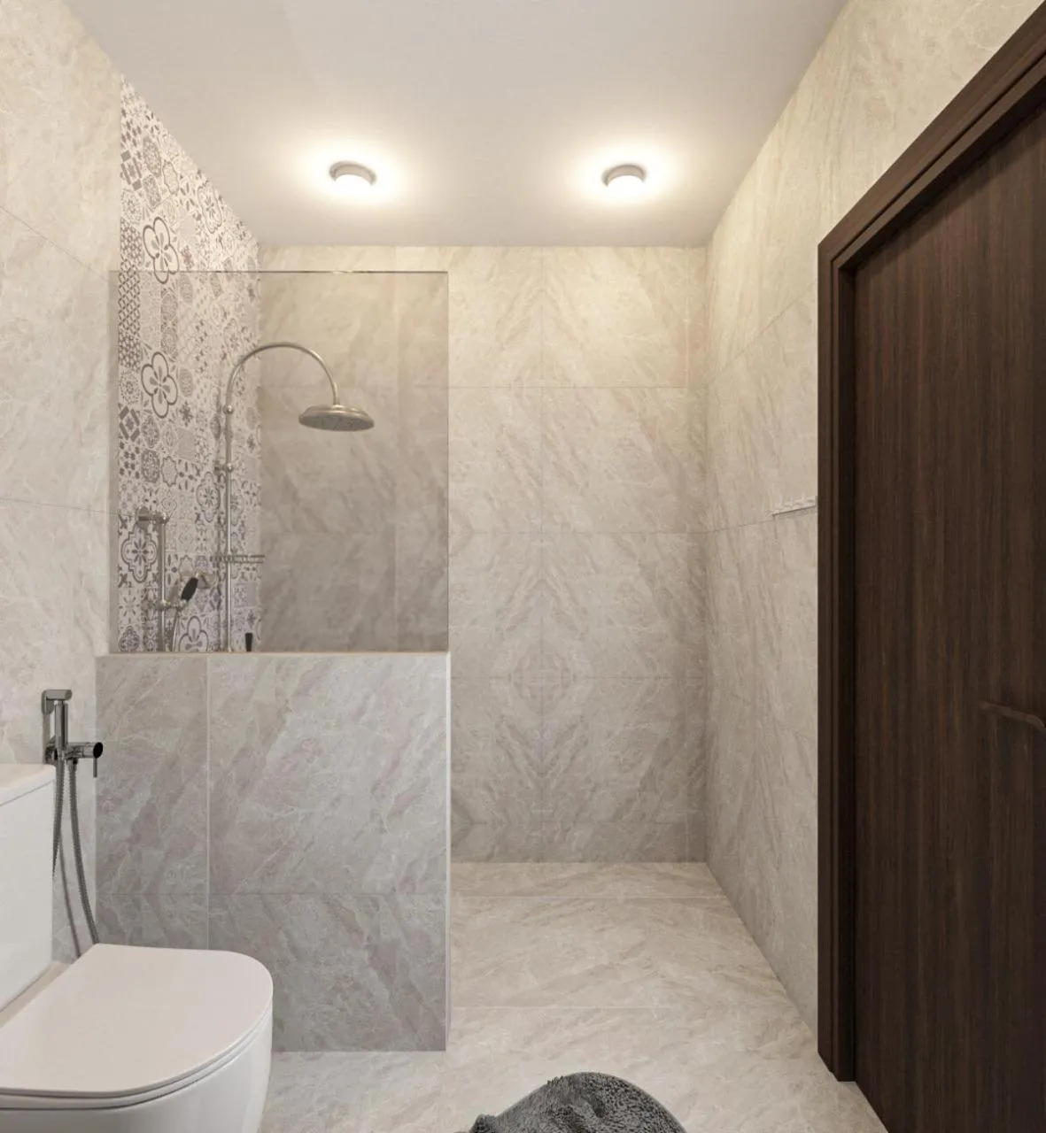 Shower in Grand Orlov Apart Hotel