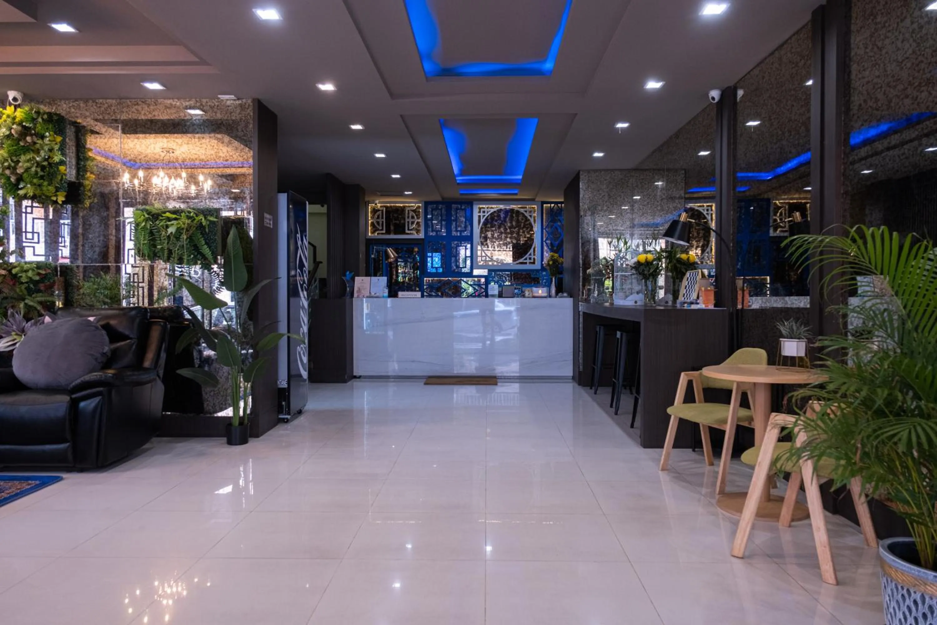 Lobby or reception in Grand Orlov Apart Hotel