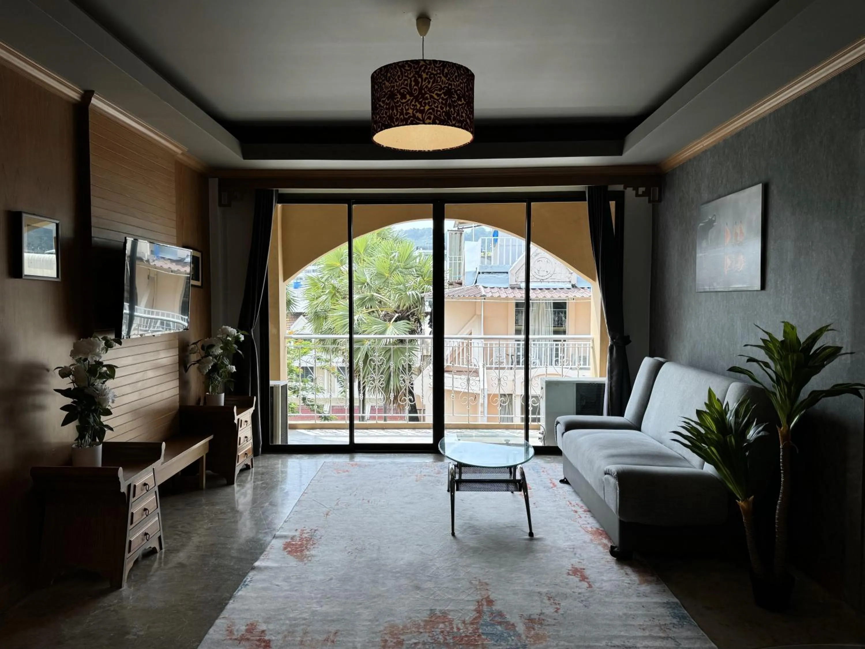 TV and multimedia in Grand Orlov Apart Hotel