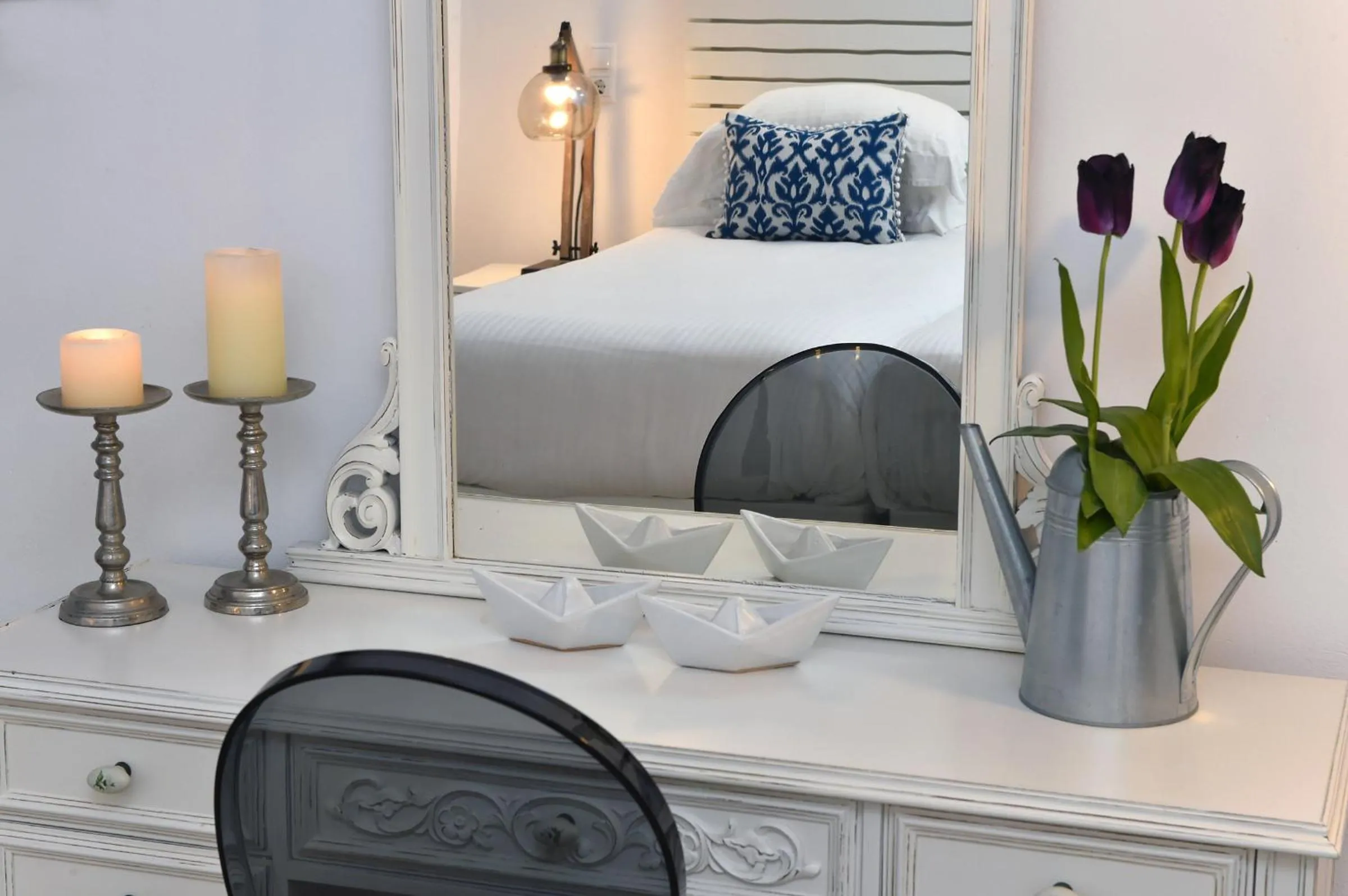 Decorative detail, Bed in Apollon Boutique Hotel