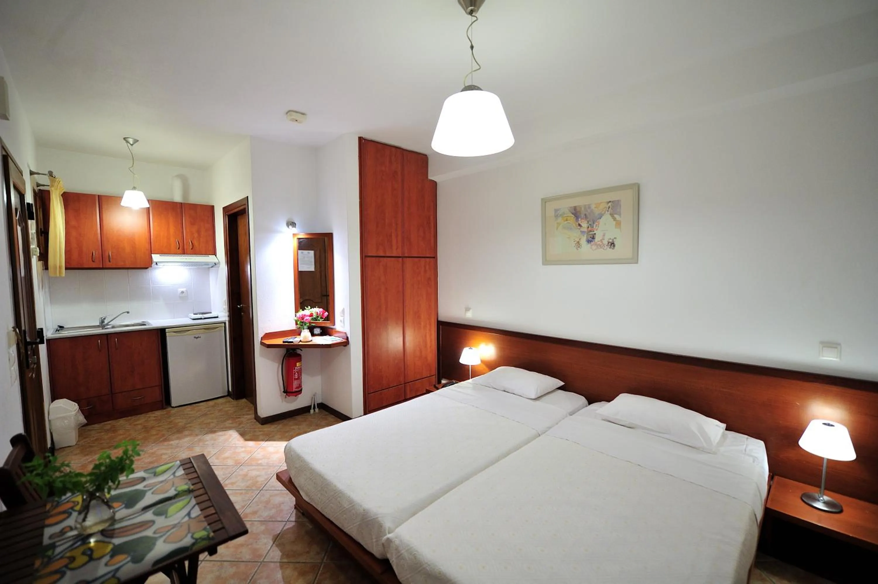 Bed in Eye Q Resort Seaview