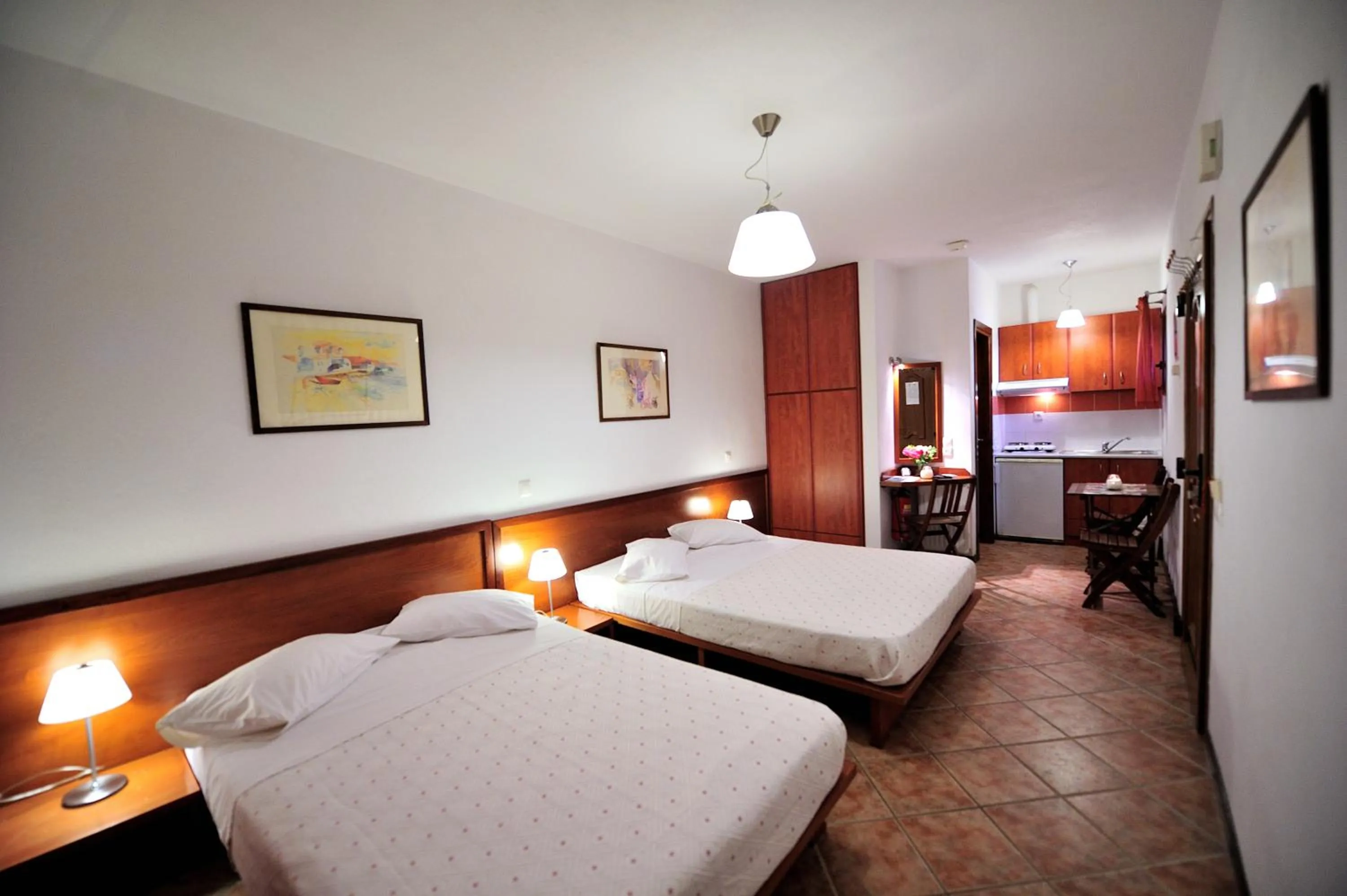 Bed in Eye Q Resort Seaview