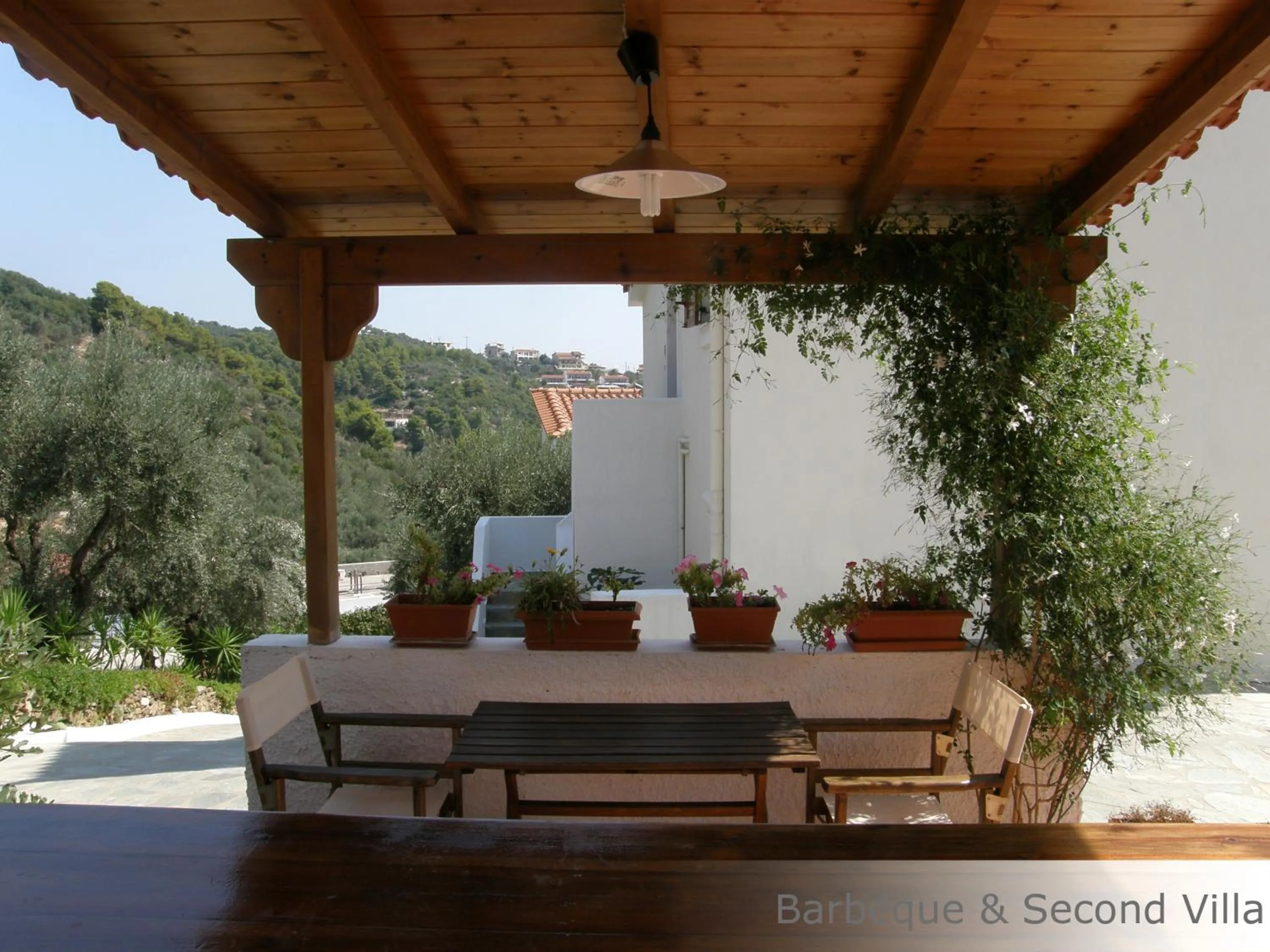 Patio in Eye Q Resort Seaview