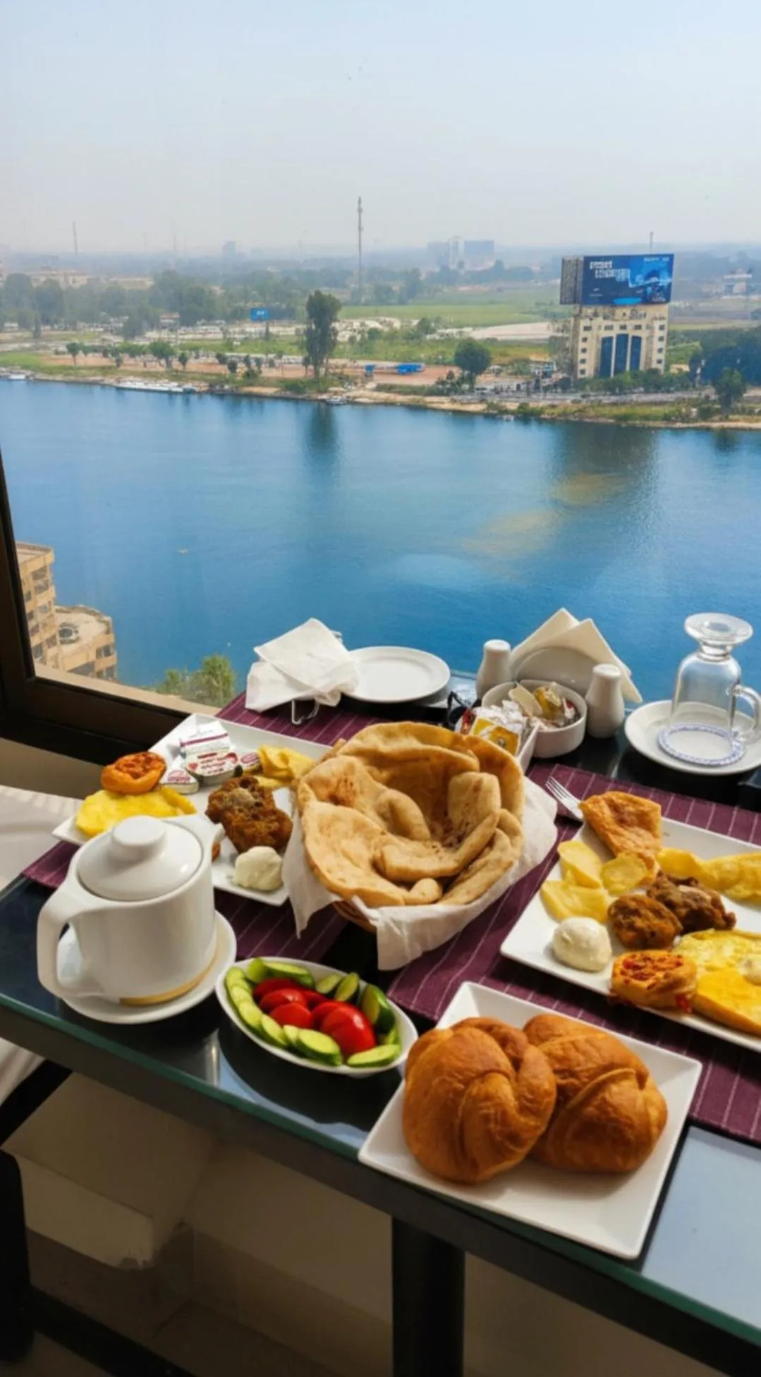 River view in Grand Bayan Hotel & Apt at Nile Plaza