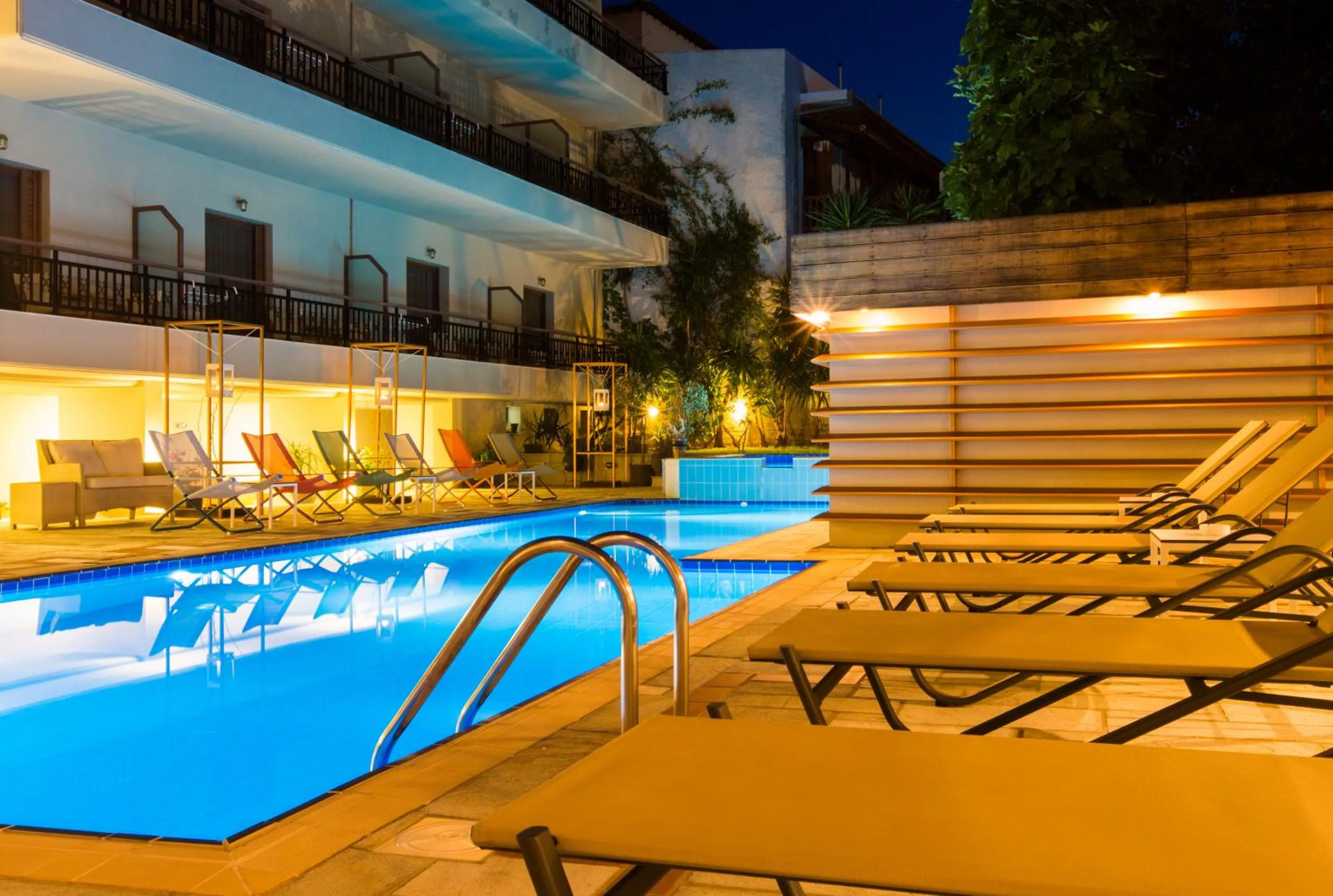 Swimming pool in Bourtzi Hotel