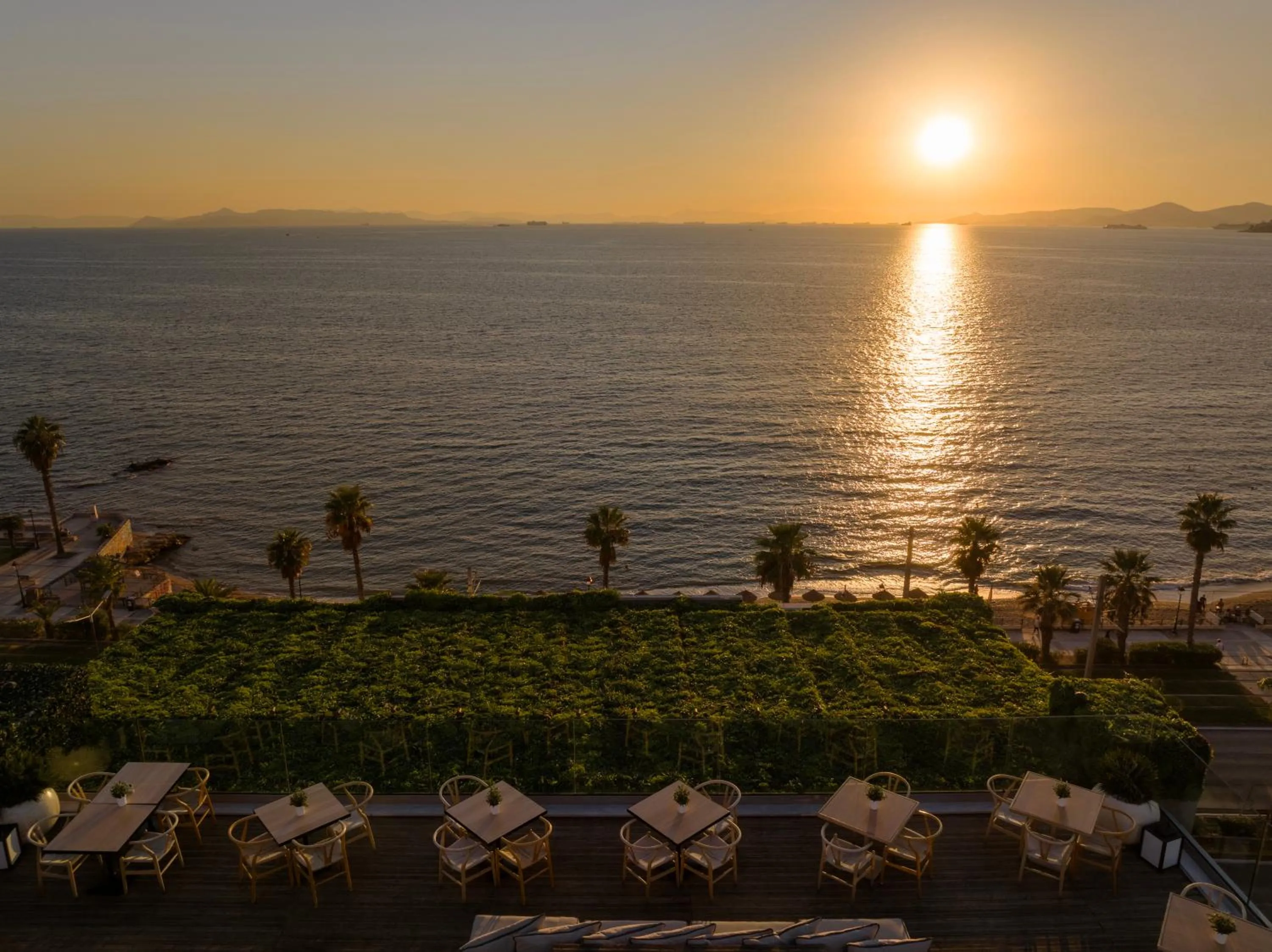 Sea view in Coral Hotel Athens