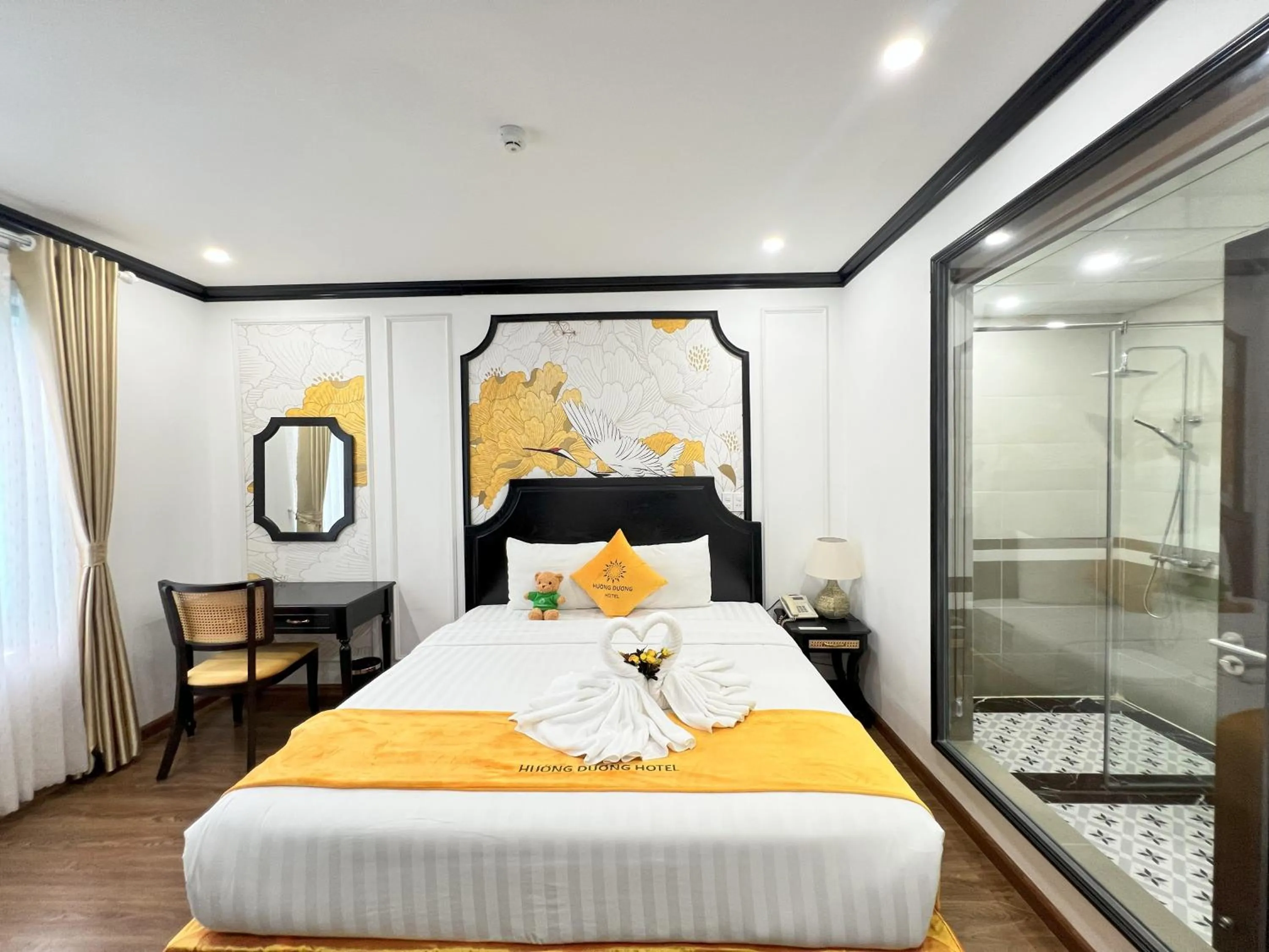 Bed in HƯỚNG DƯƠNG HOTEL THANH HOÁ