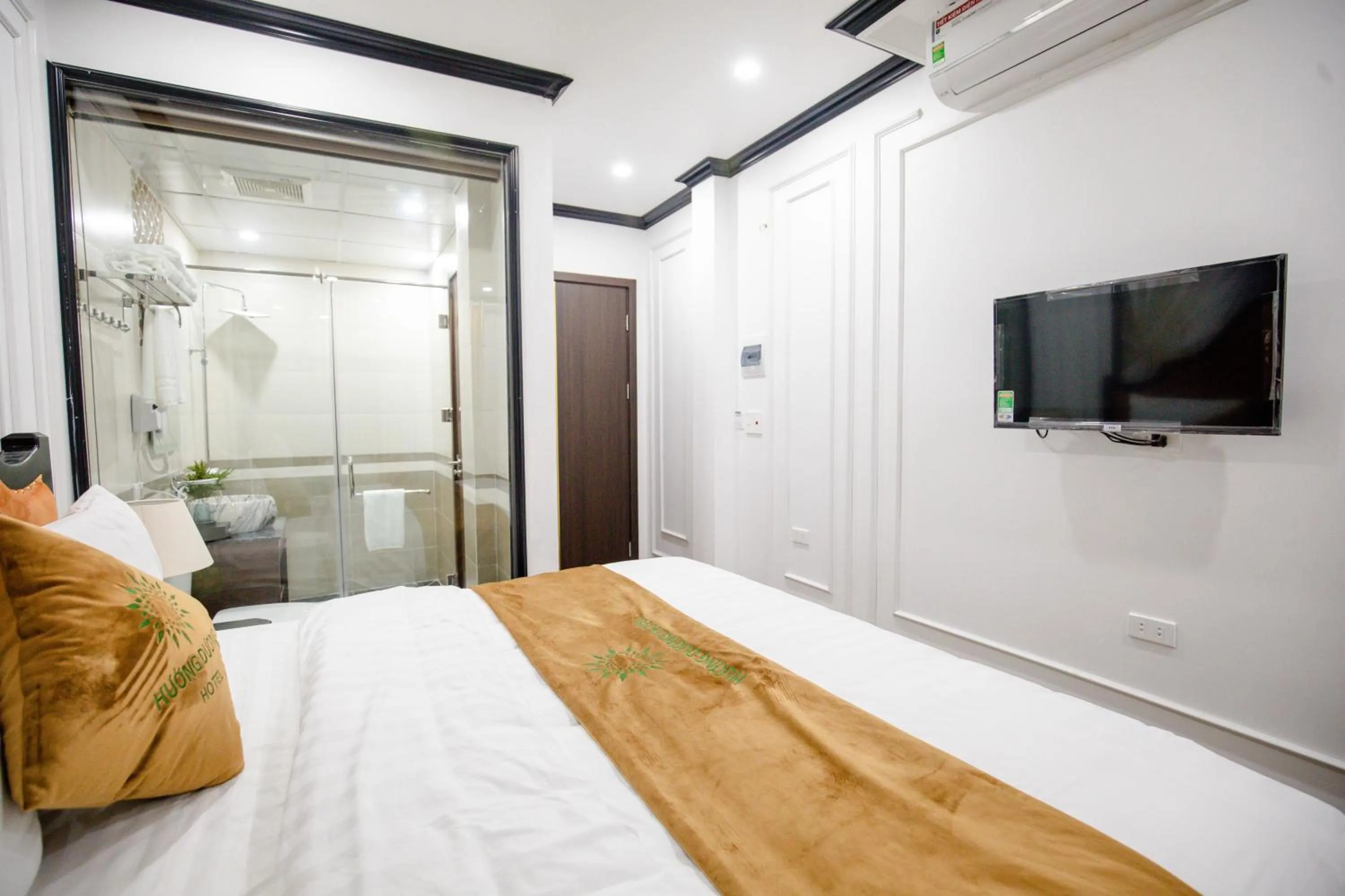 Bed in HƯỚNG DƯƠNG HOTEL THANH HOÁ