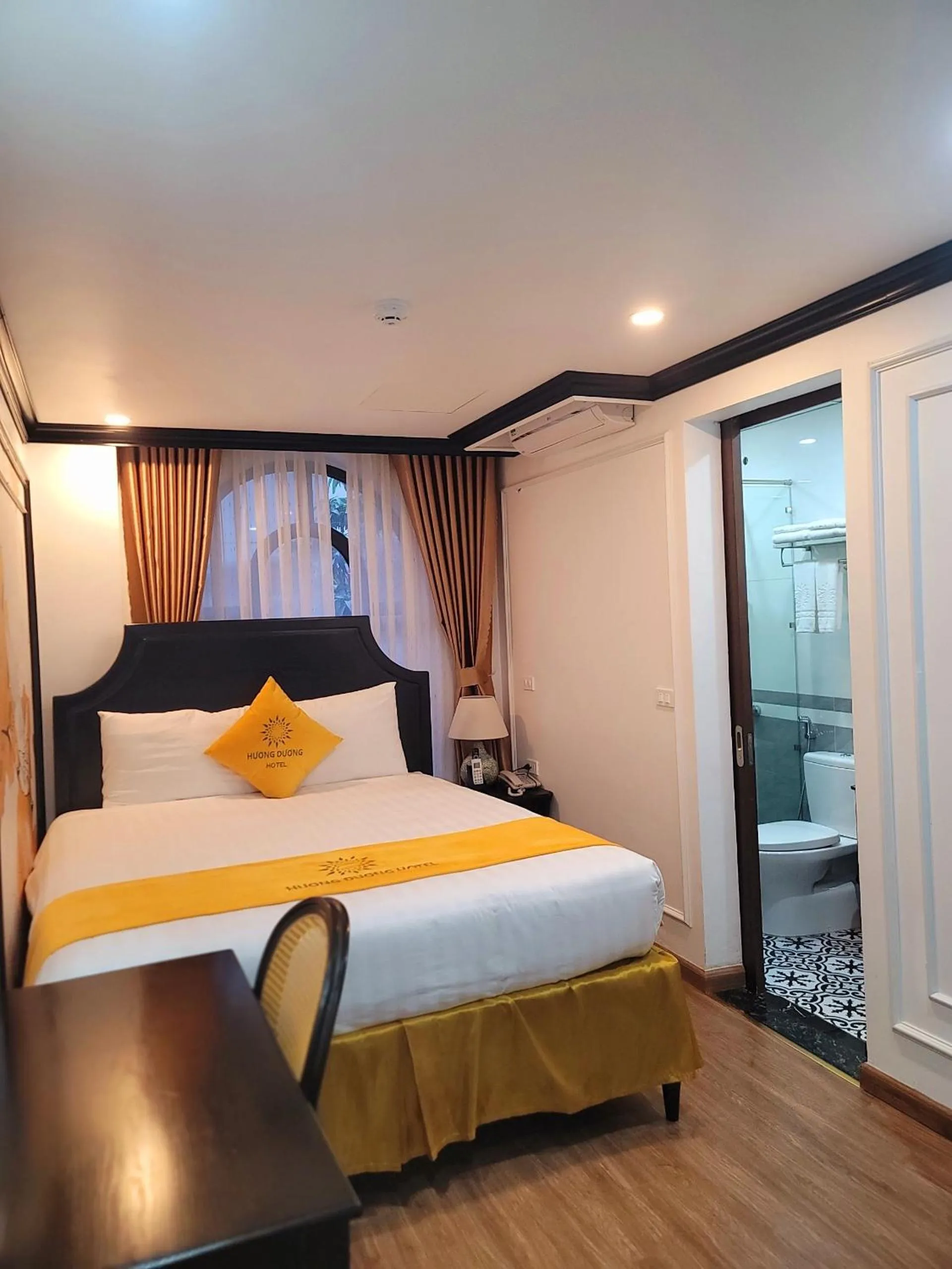 Bed in HƯỚNG DƯƠNG HOTEL THANH HOÁ