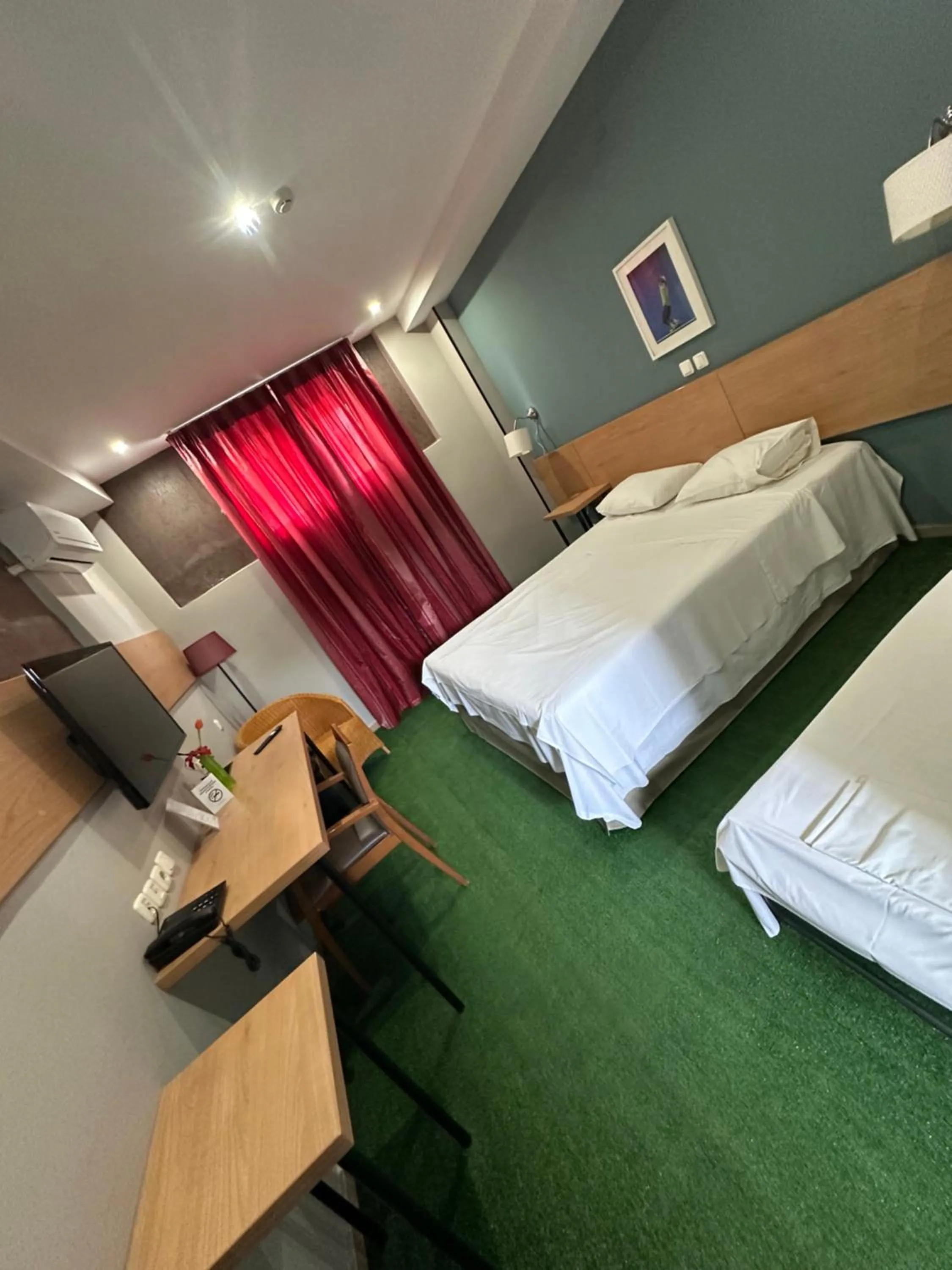 Bed in Athina Airport Hotel