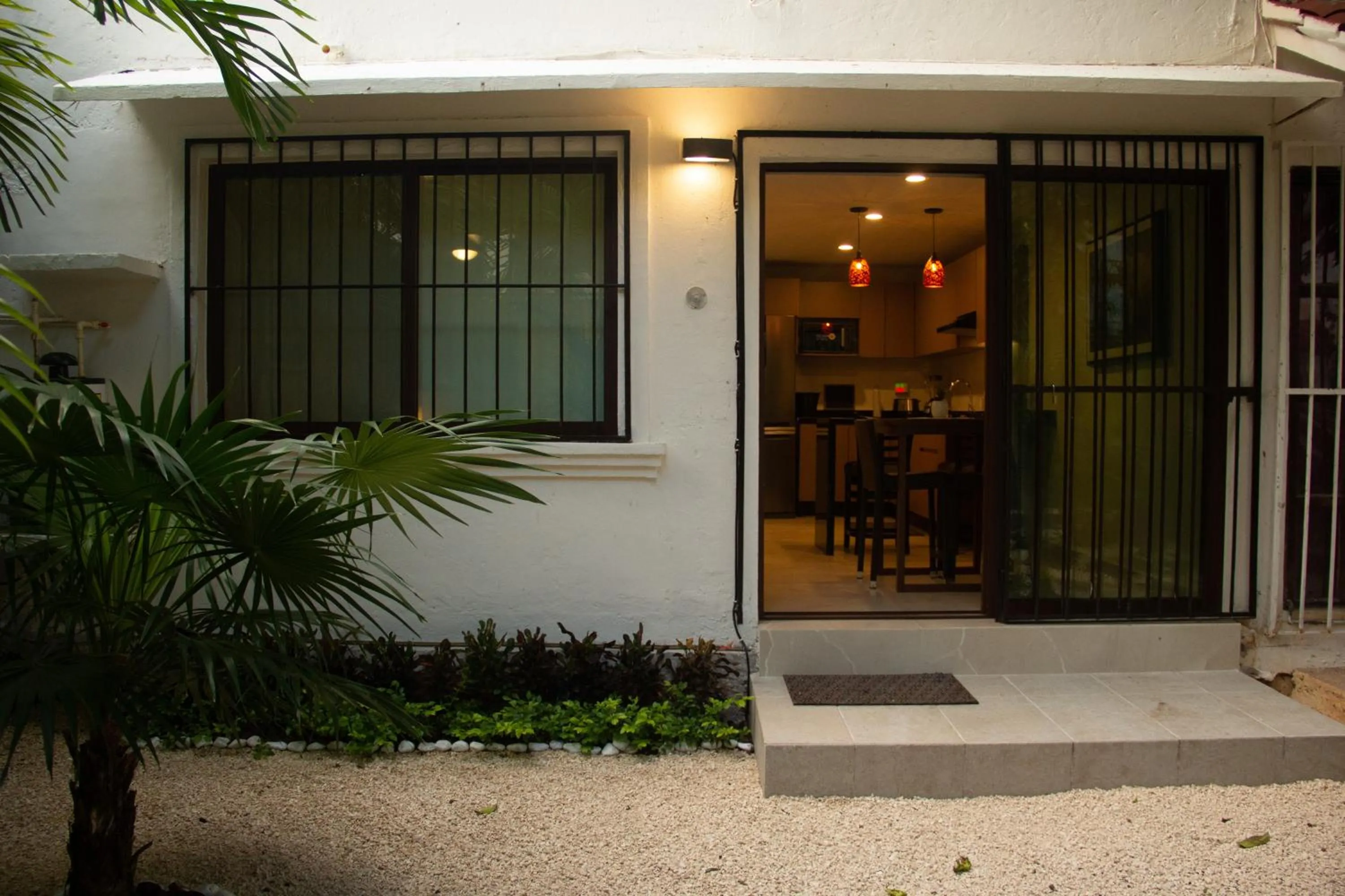 Patio in Departamento Céntrico y Moderno en Cancún.