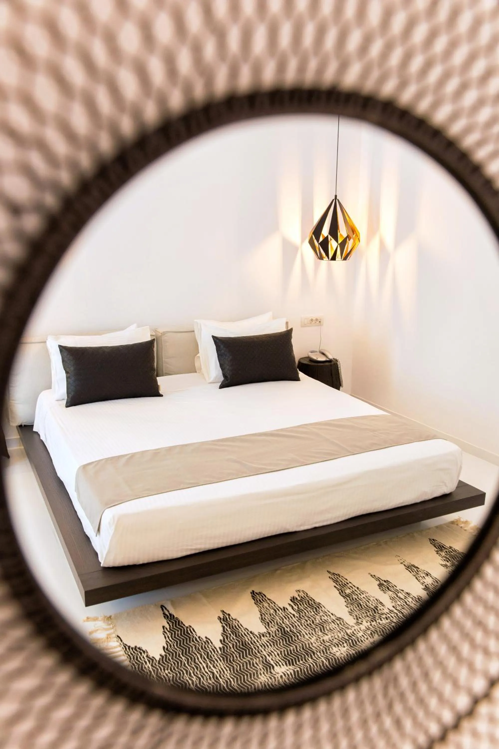 Bed in Paros Agnanti Resort & Spa