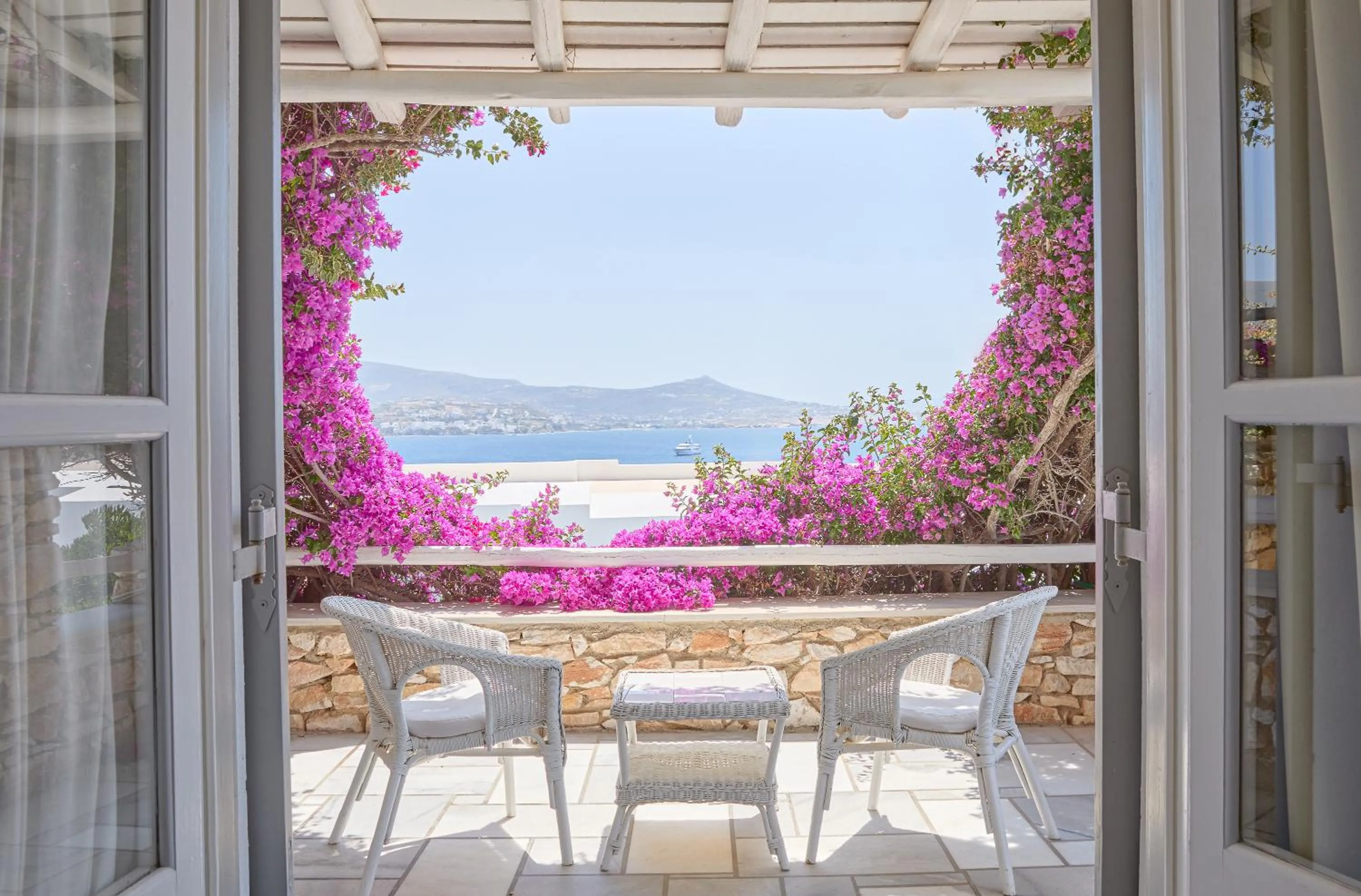 Balcony/Terrace in Paros Agnanti Resort & Spa