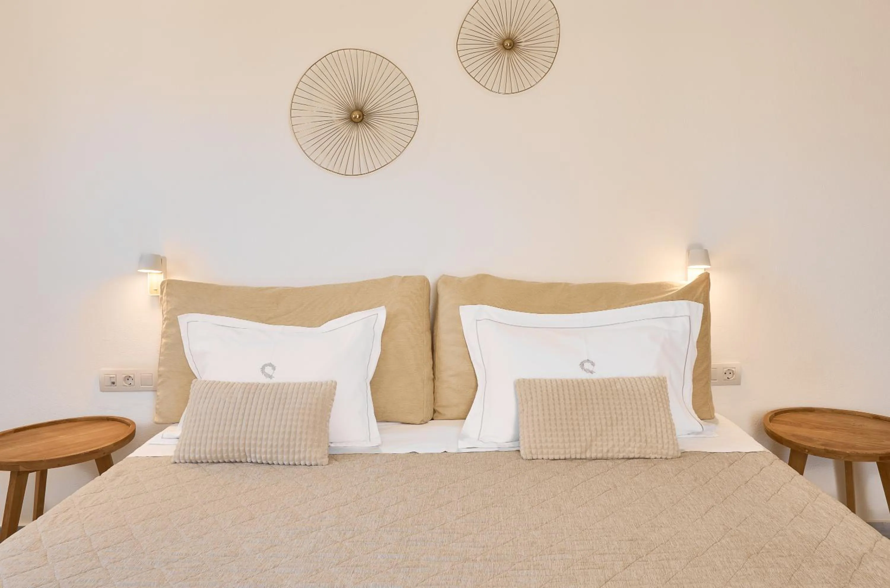 Bed in Paros Agnanti Resort & Spa