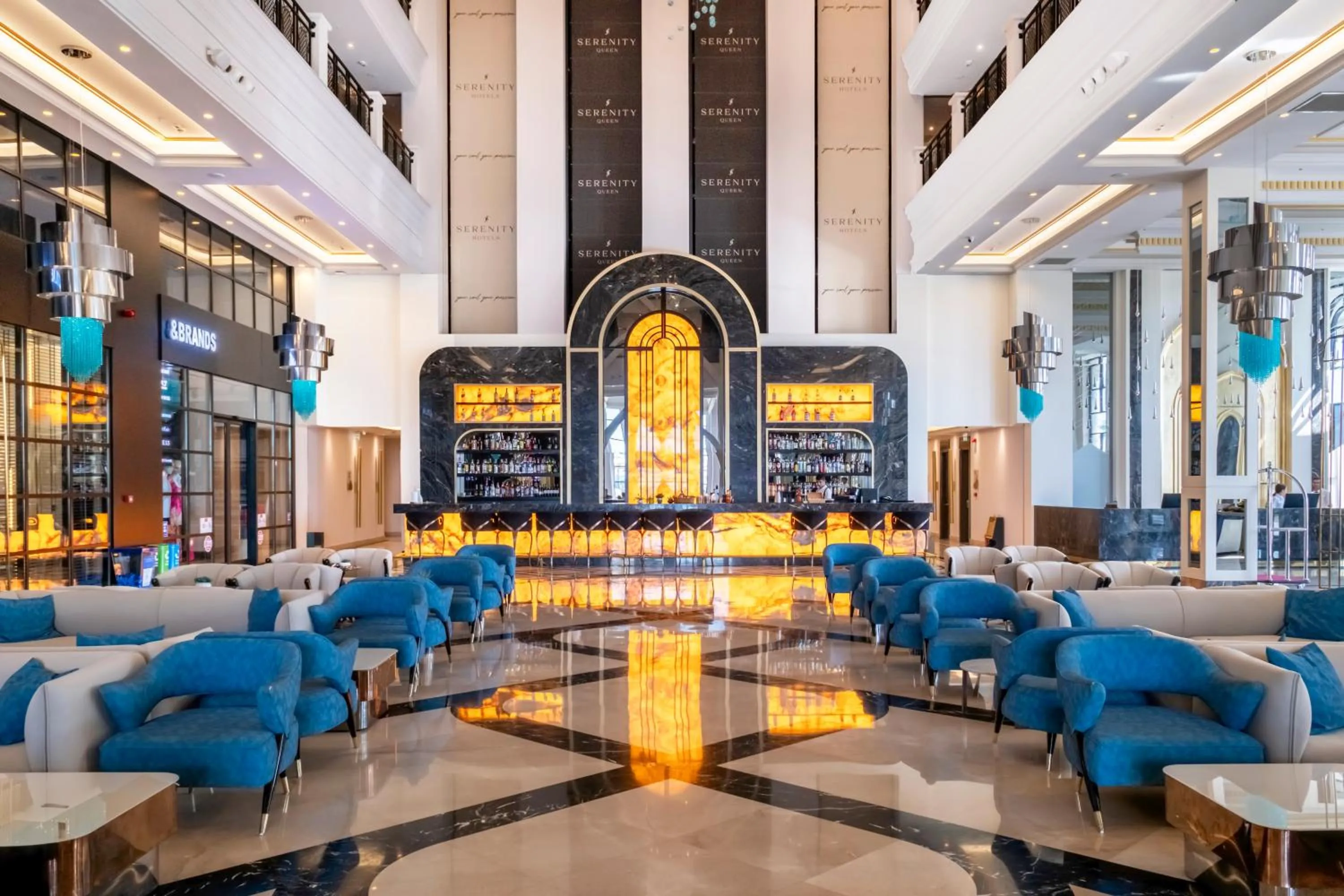 Property building in Serenity Queen Hotel