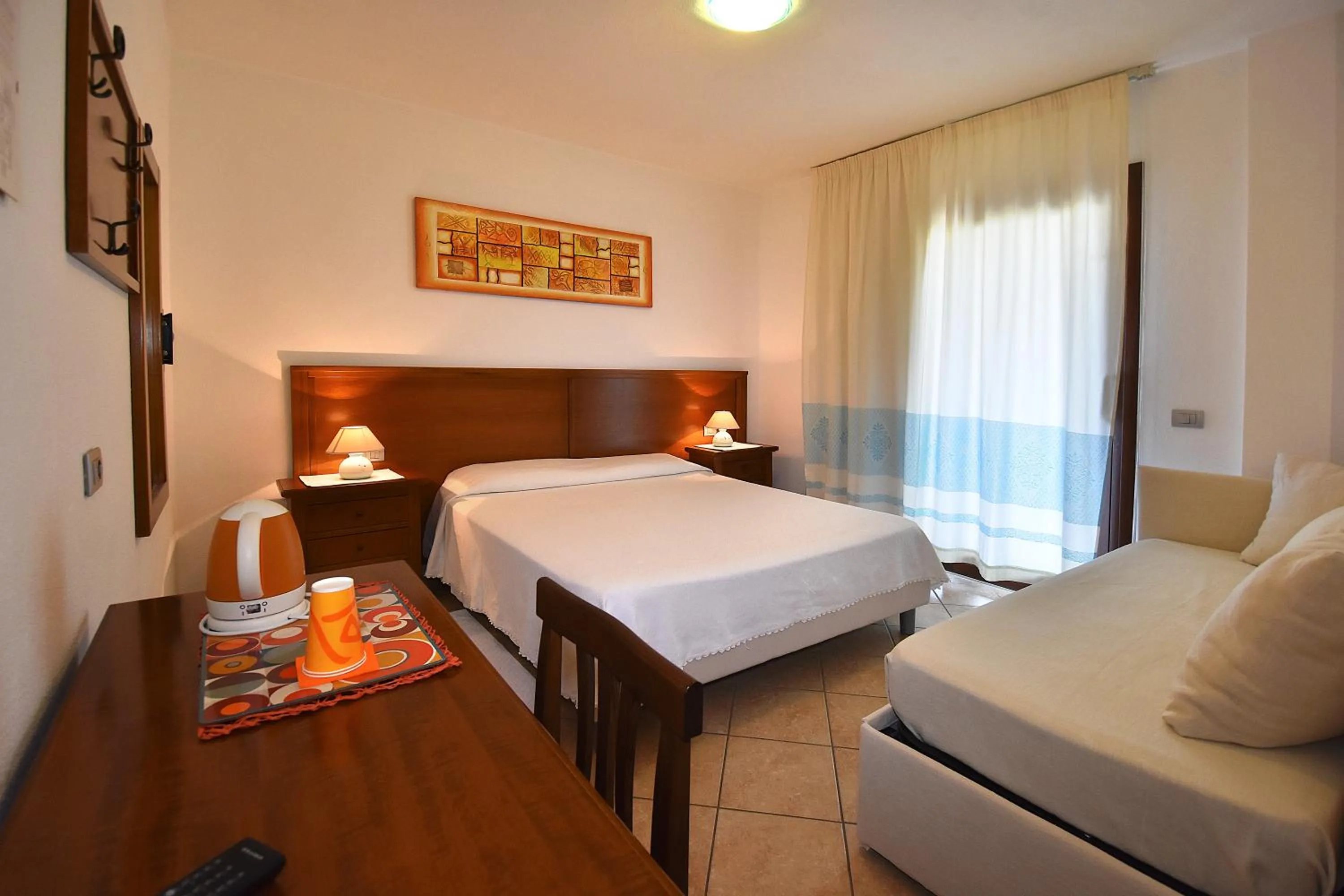 Bed in Hotel Il Girasole