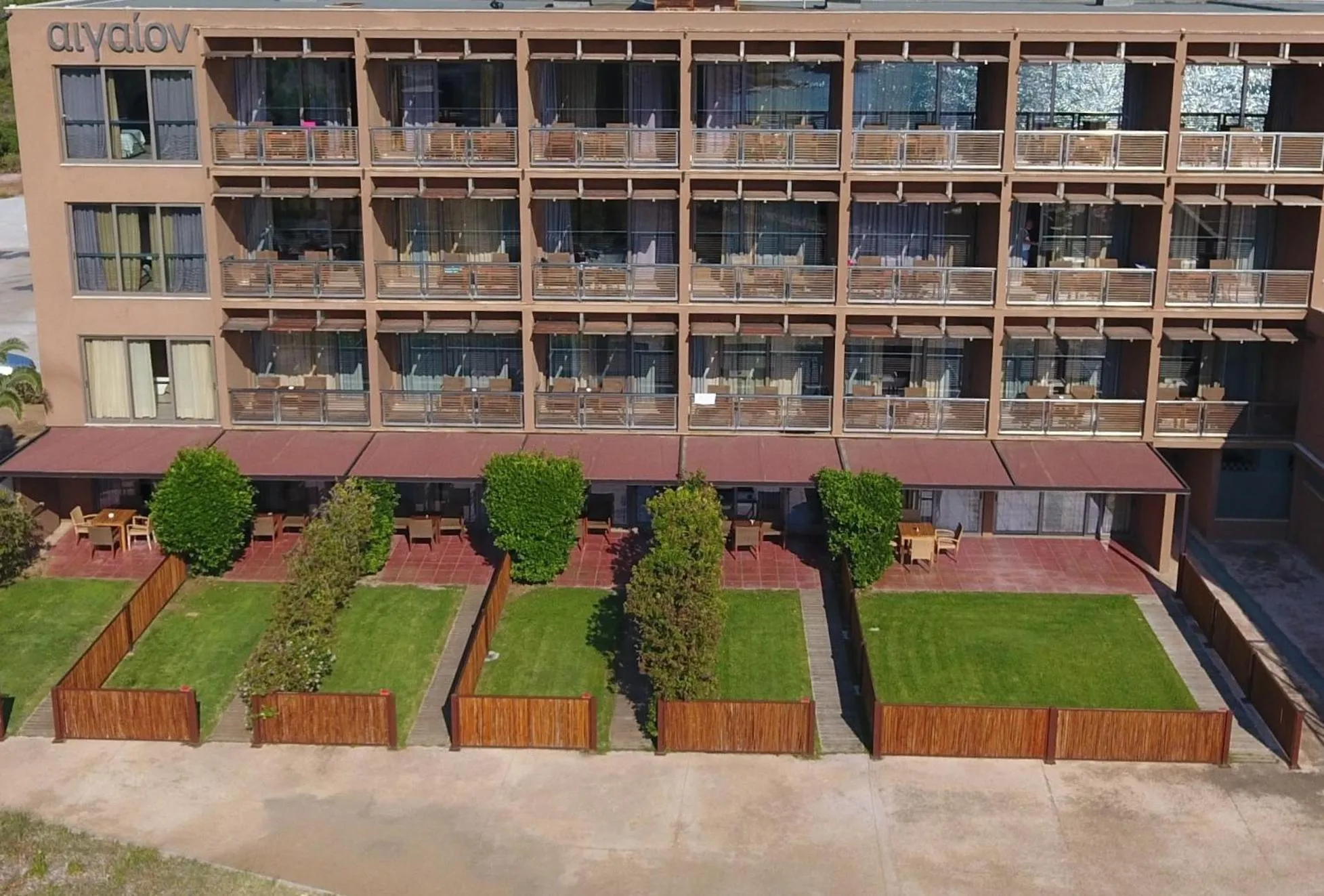 Property building in Aegeon Beach Hotel