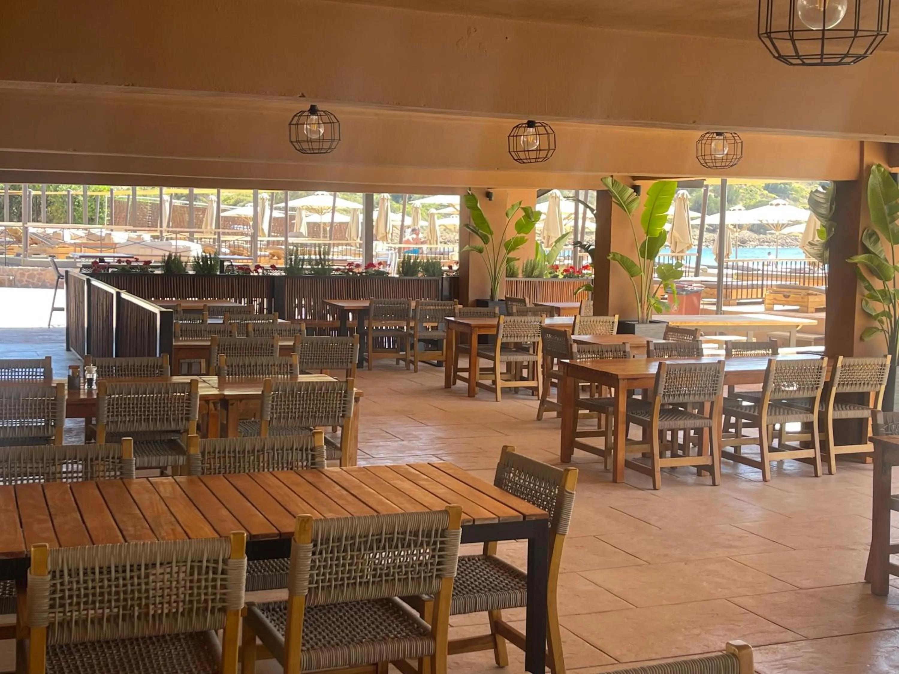 Restaurant/places to eat in Aegeon Beach Hotel
