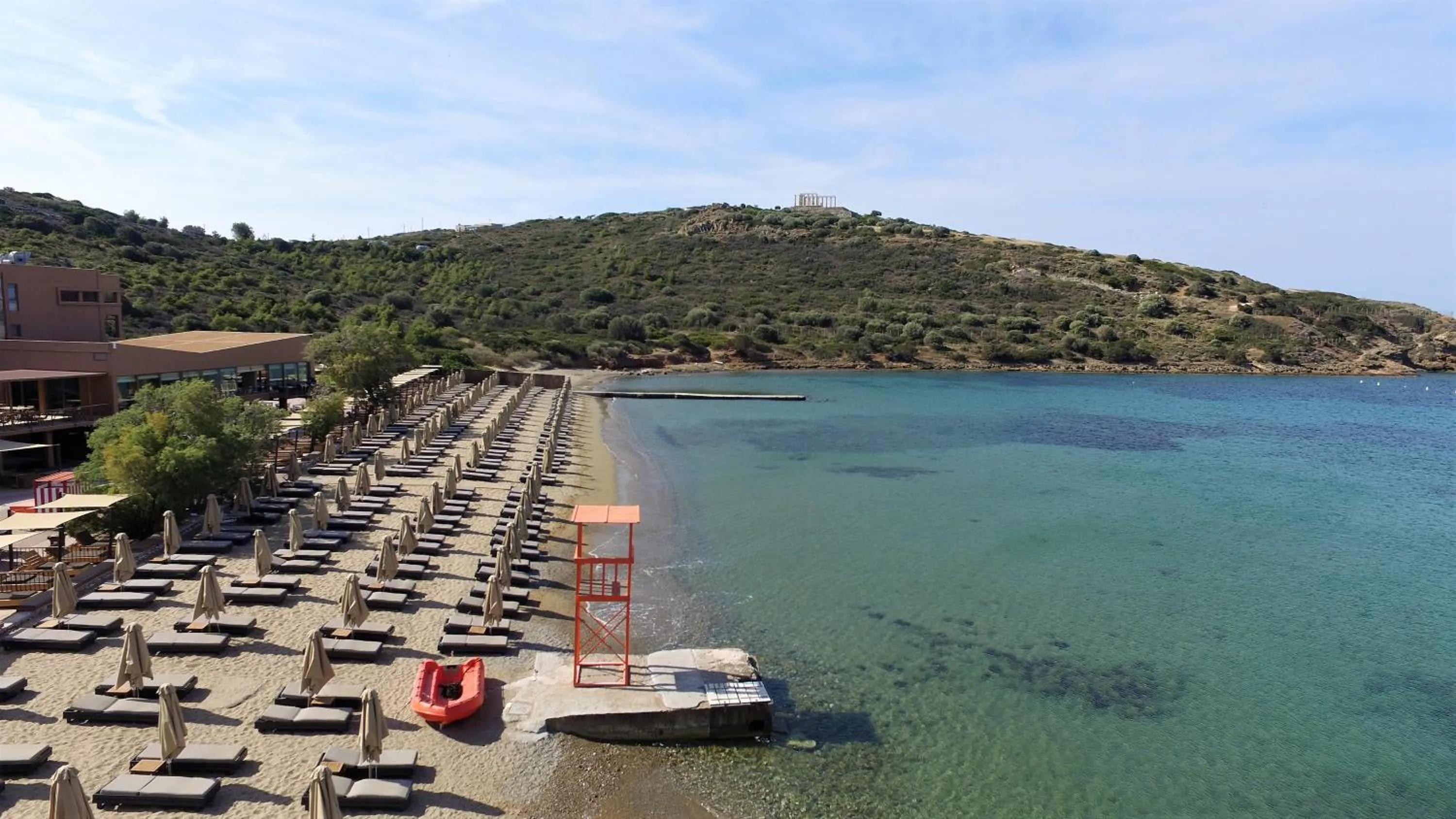 Beach in Aegeon Beach Hotel
