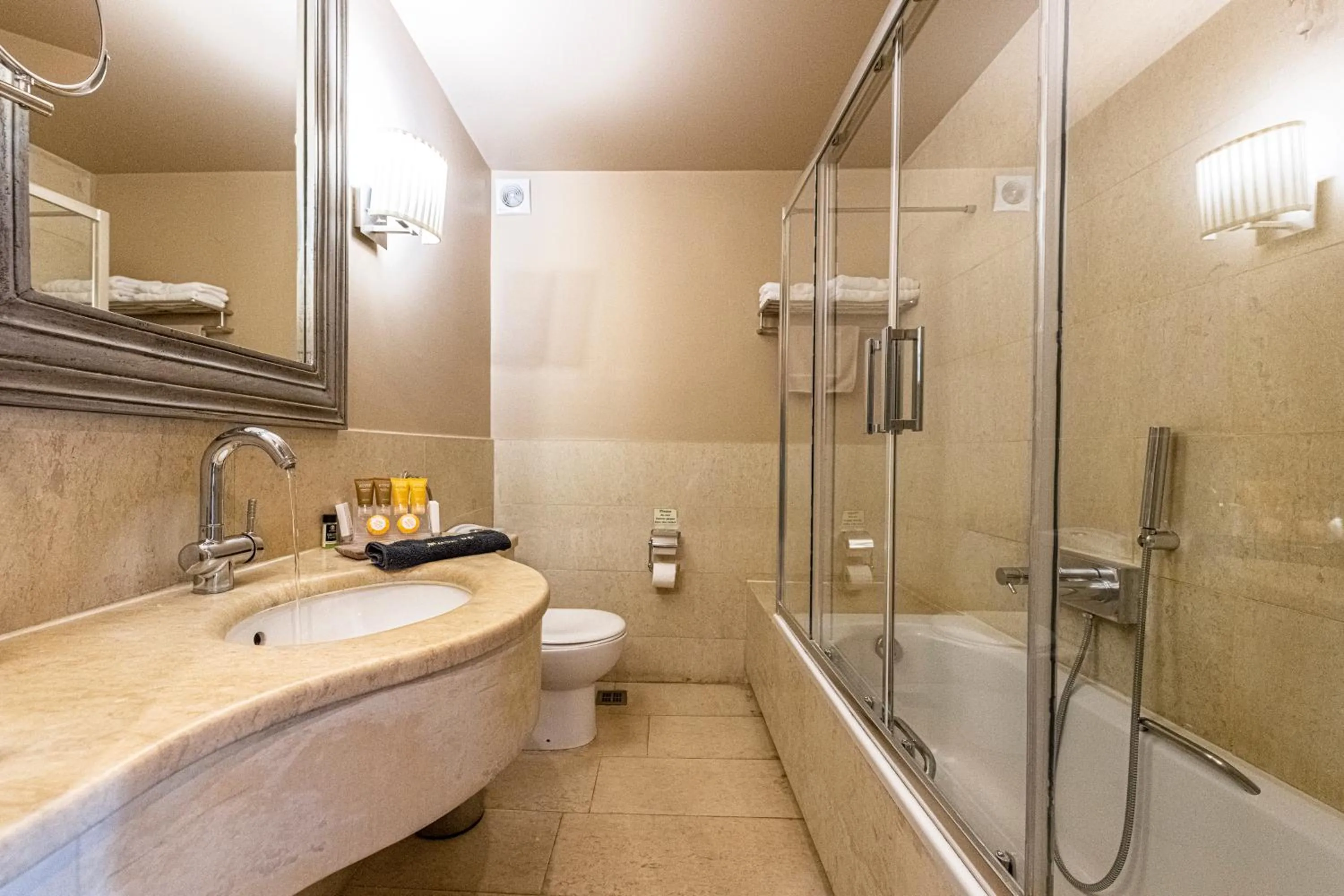 Bathroom in Aegeon Beach Hotel