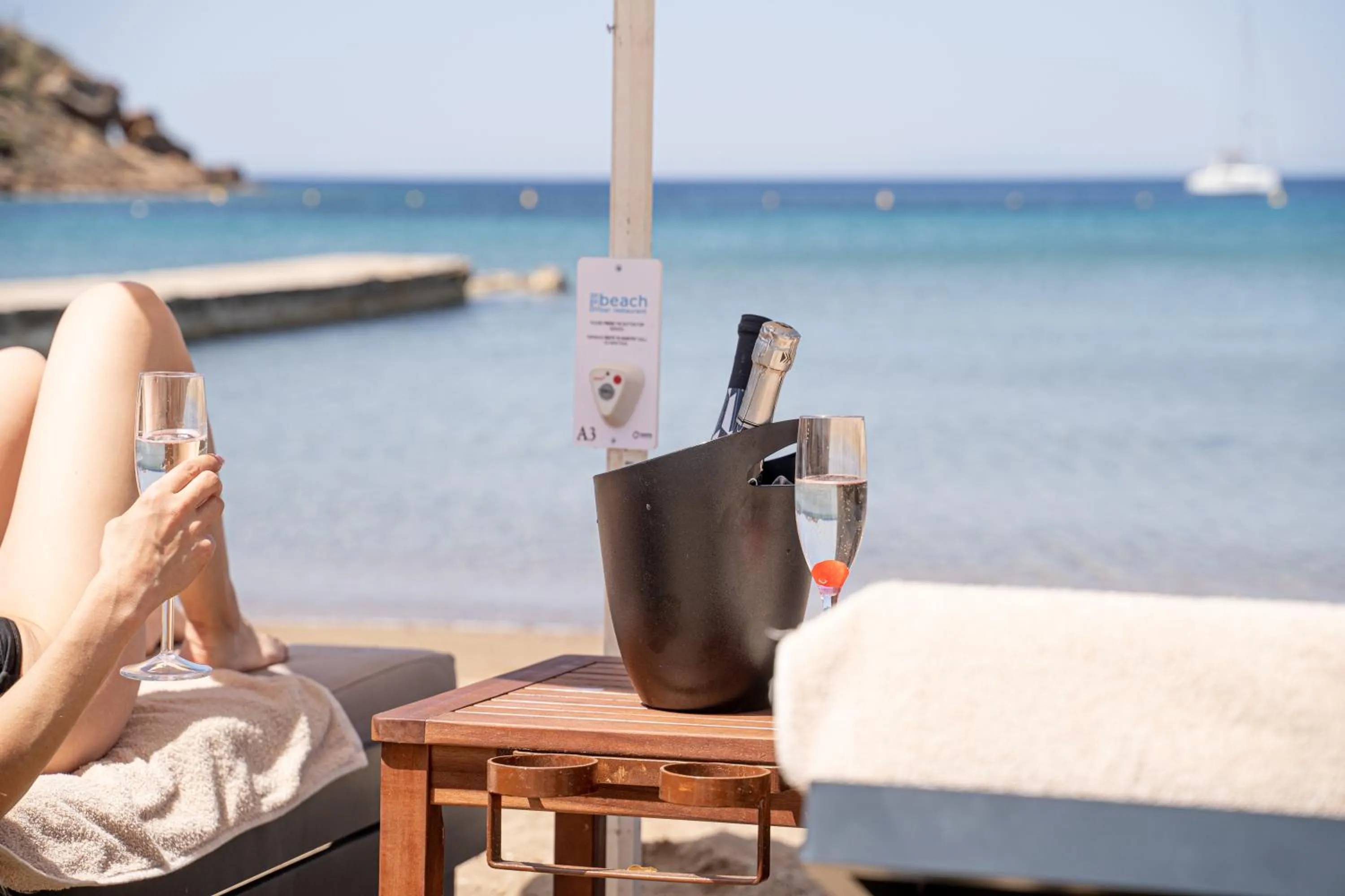 Beach in Aegeon Beach Hotel